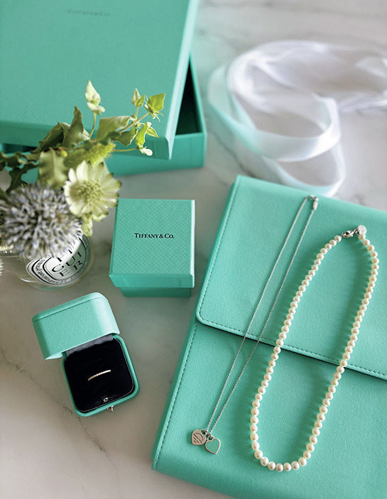 なおさんのティファニーのジュエリー