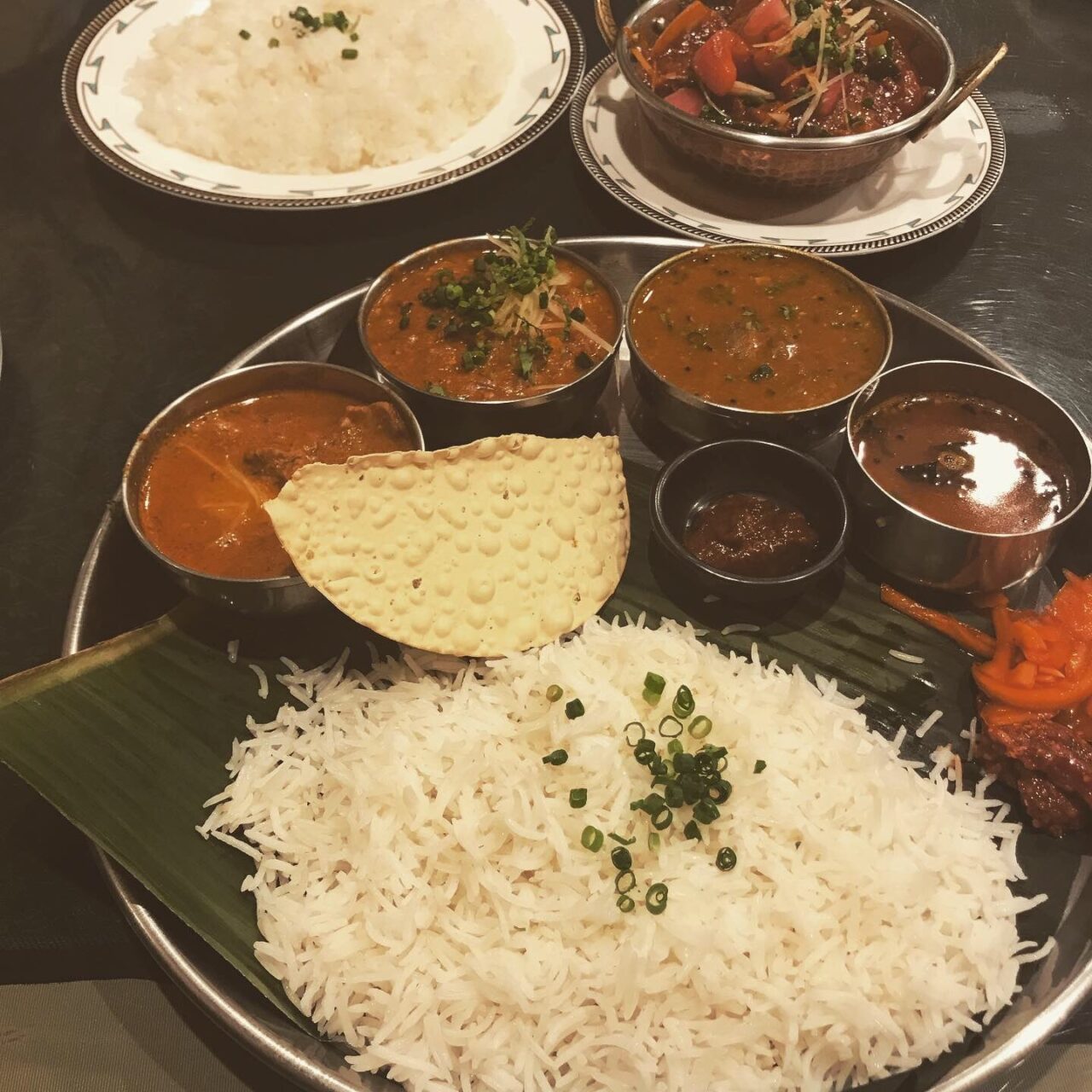 南インドカレー　ミールス　アマンキッチン