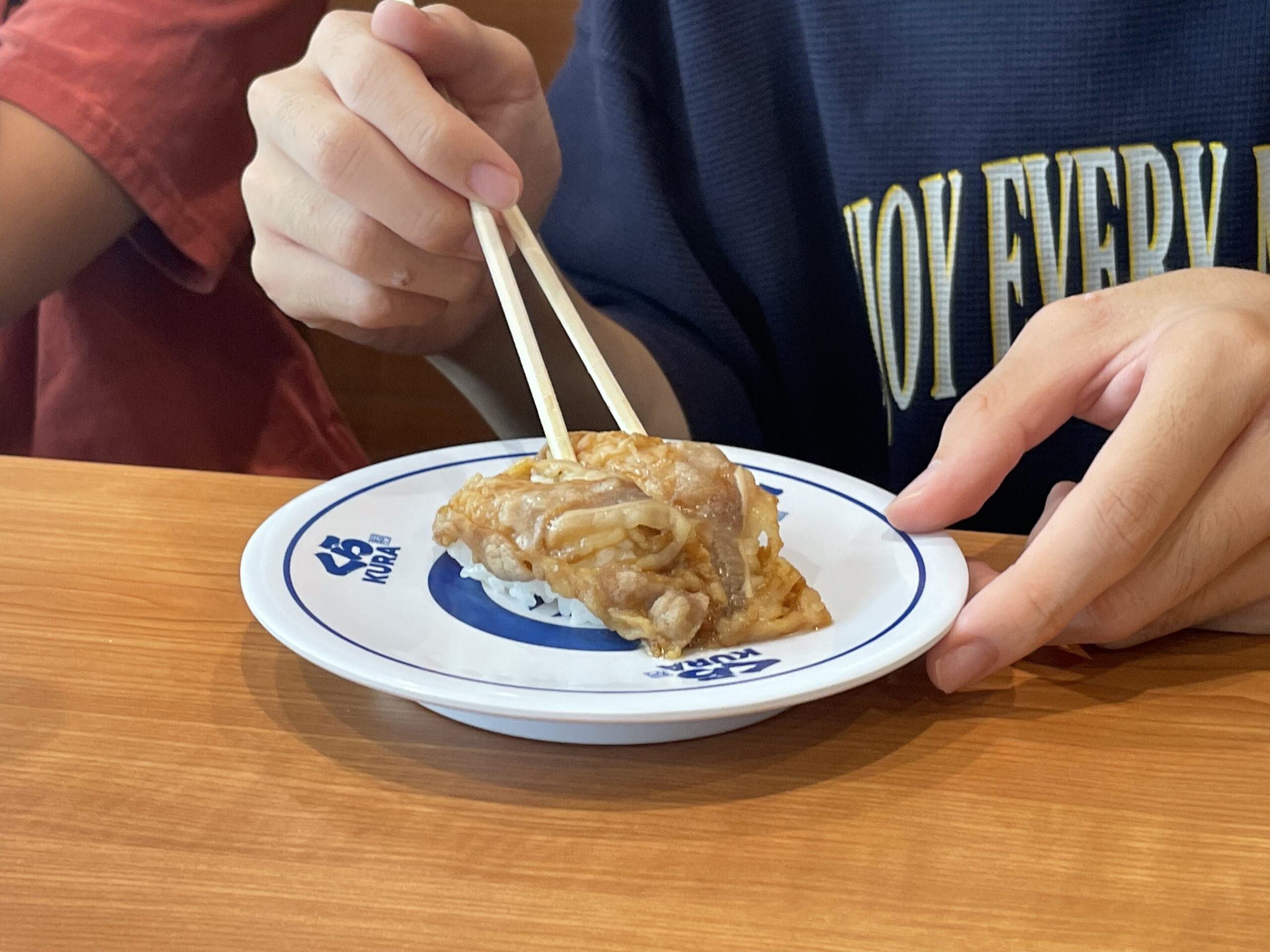 炙り豚カルビにぎり寿司