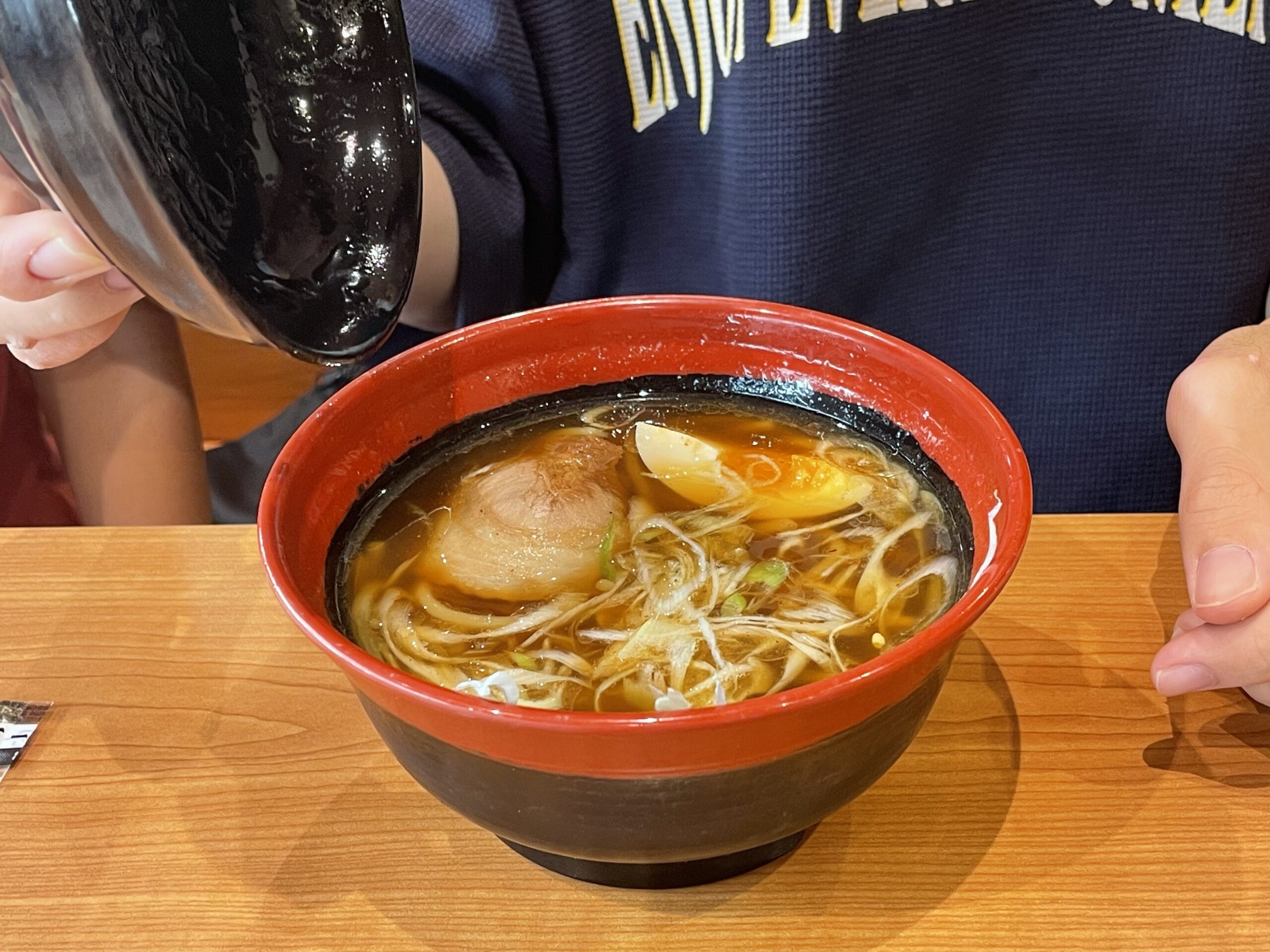 くら寿司のしょうゆラーメン