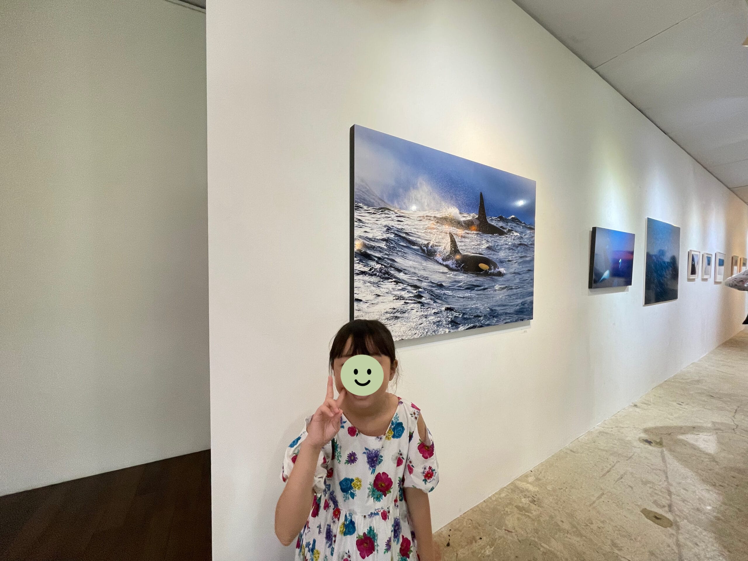 自然写真家寺沢孝毅さんの写真展。JIKE STUDIOにて。2025年9月撮影。