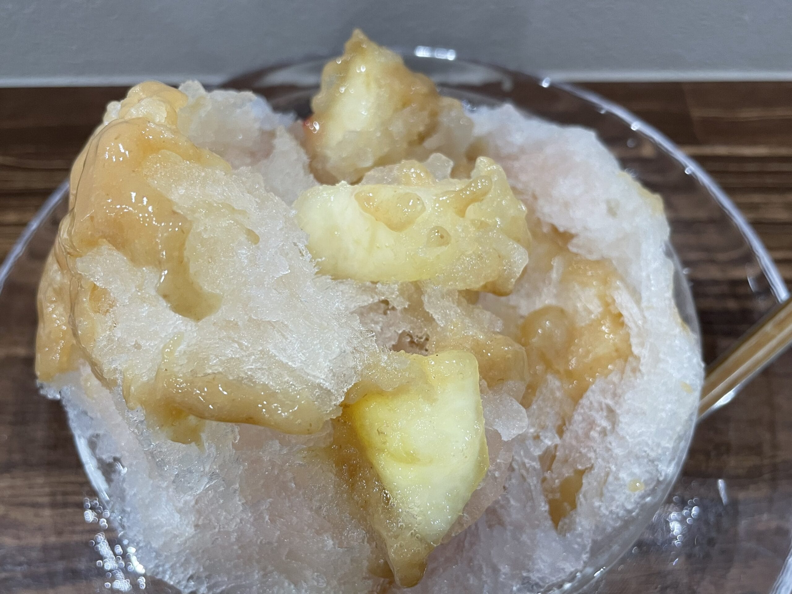 氷凛.kahonの「桃のかき氷」写真【その3】