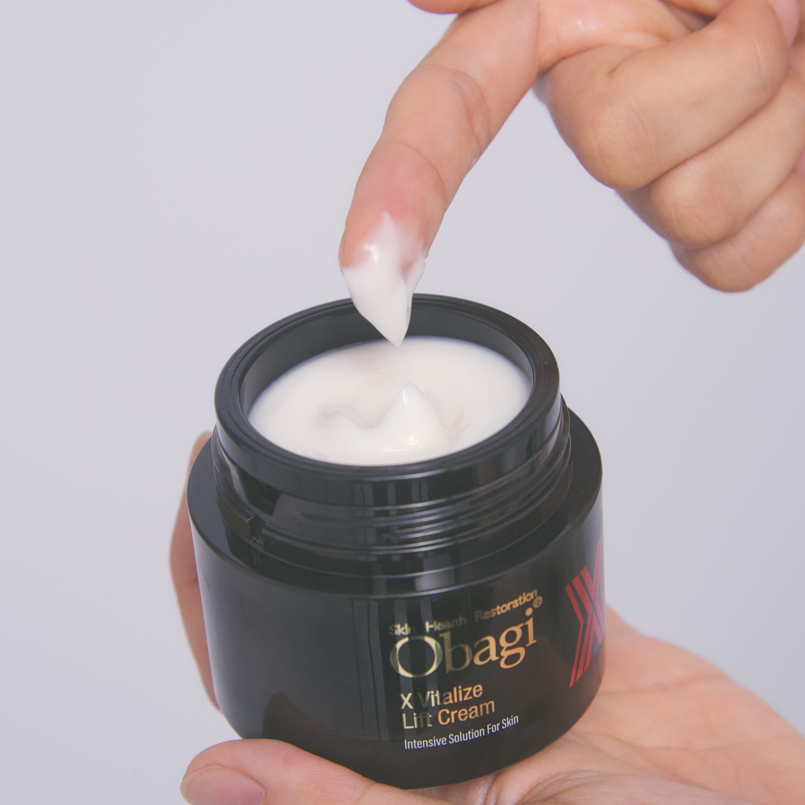 バイタライズ リフトクリーム のテクスチャー