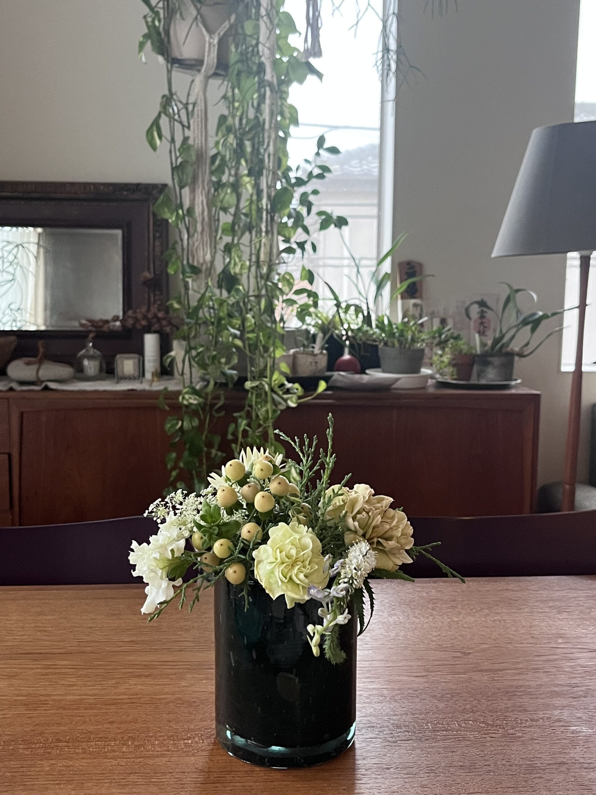 季節のミニブーケと花のある暮らし