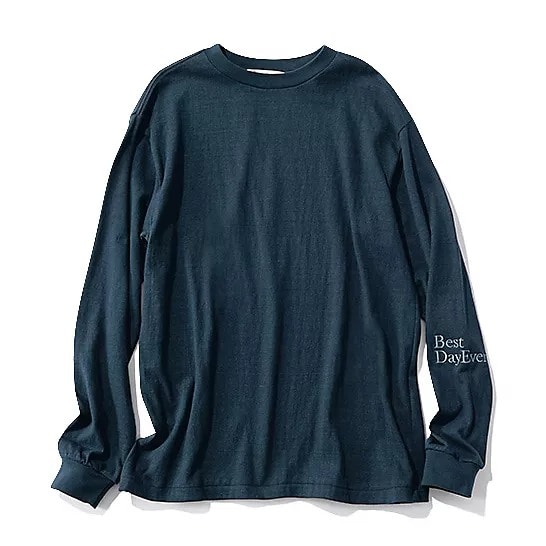 Americana
【五明祐子さんコラボ】【洗える】エンブロイダリーロングスリーブT
￥11,550　ネイビー