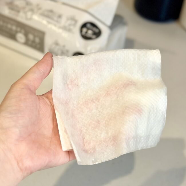 ニトリの「ぬれると除菌するペーパータオル」