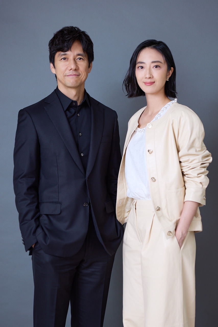 西島秀俊さん　グイ・ルンメイさん