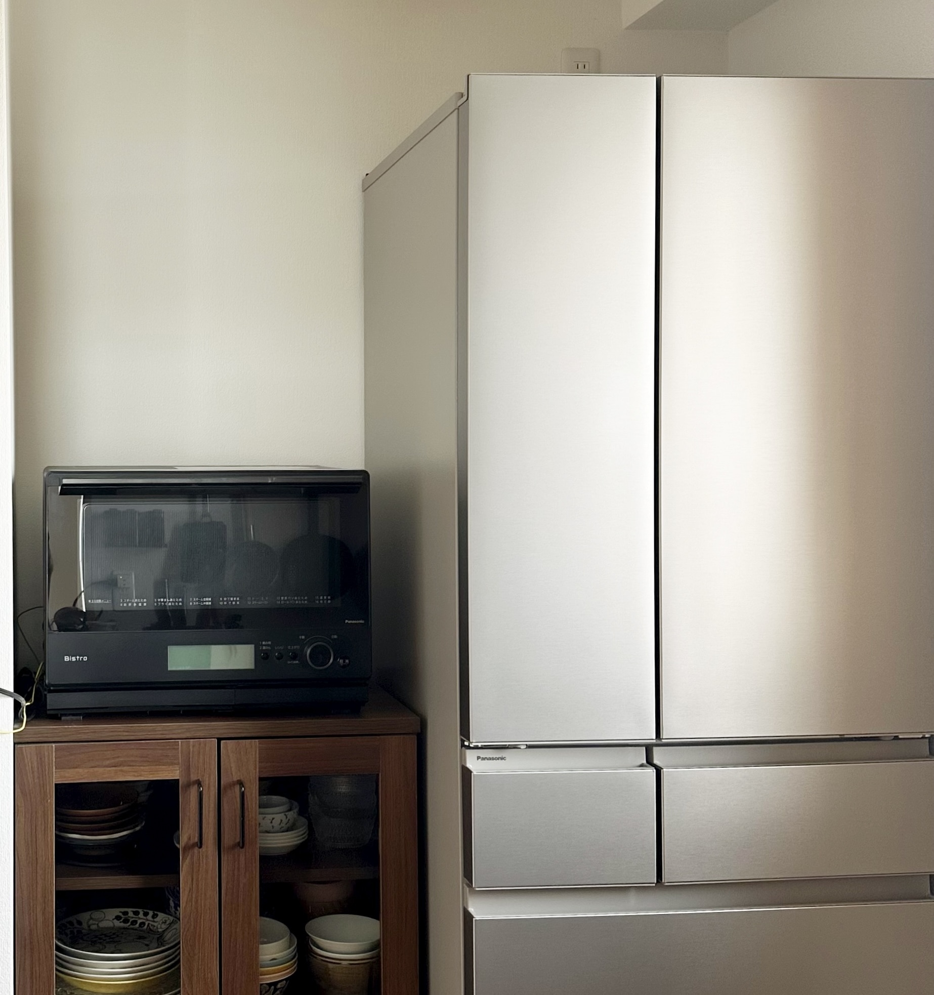 Panasonic冷蔵庫（NR-F55HY2-N）がコンパクトなのに大容量で