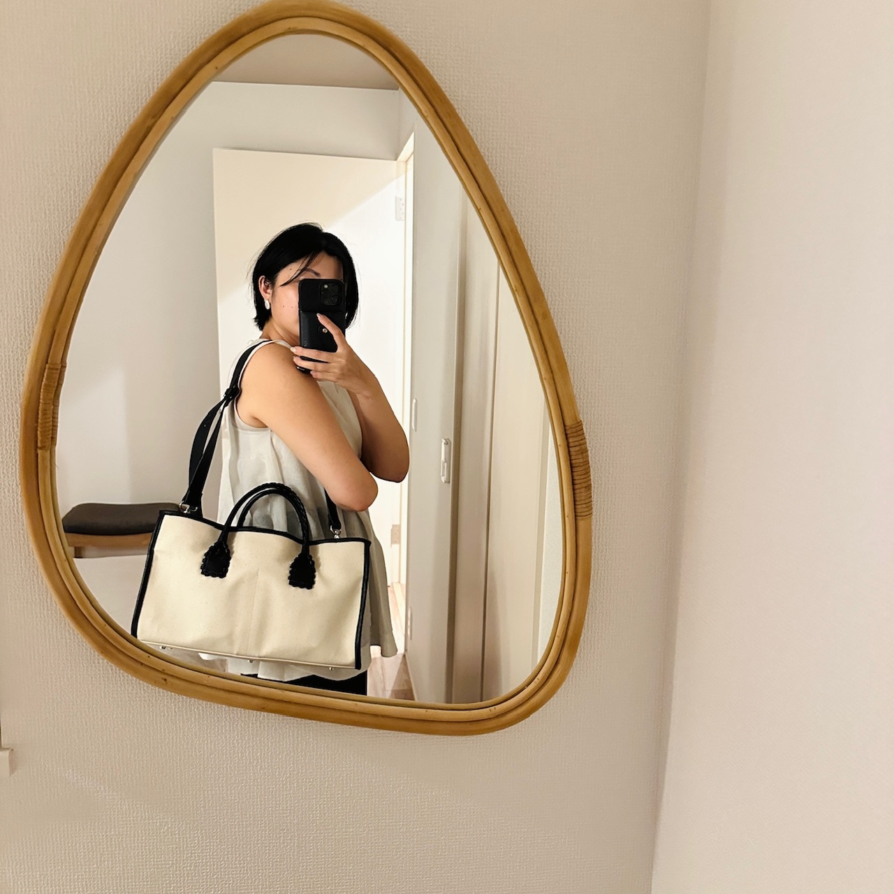 12closet 高橋夏果さんコラボ【撥水】ハピネスワークバック 12closet(トゥエルブクローゼット)の【高橋夏果さんコラボ】【撥