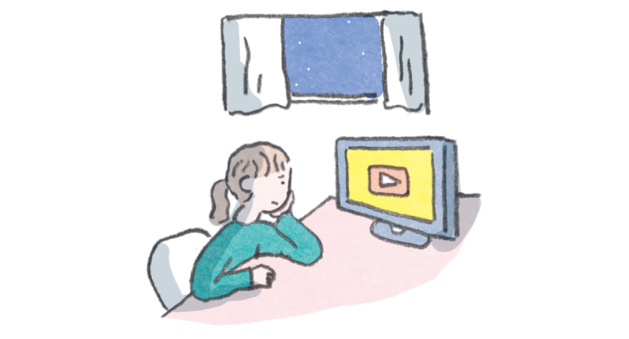 頑張るのはやめて登校をあきらめる