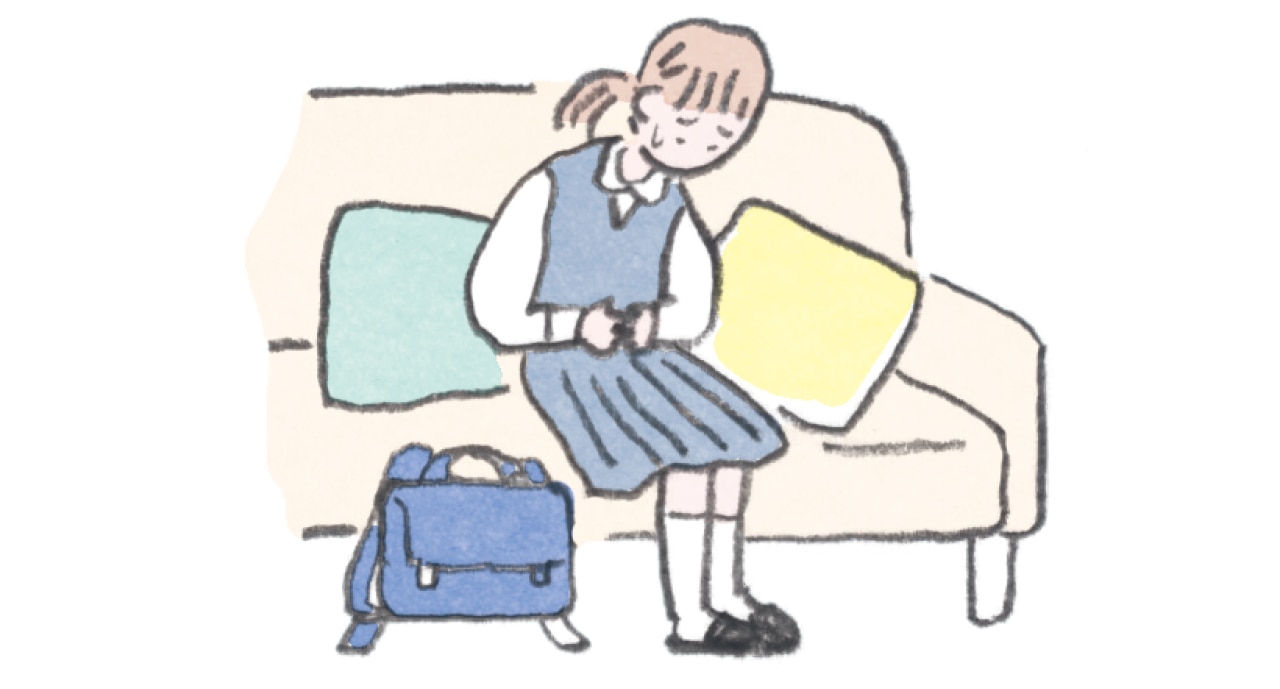 腹痛、頭痛、発熱など身体的症状が出る