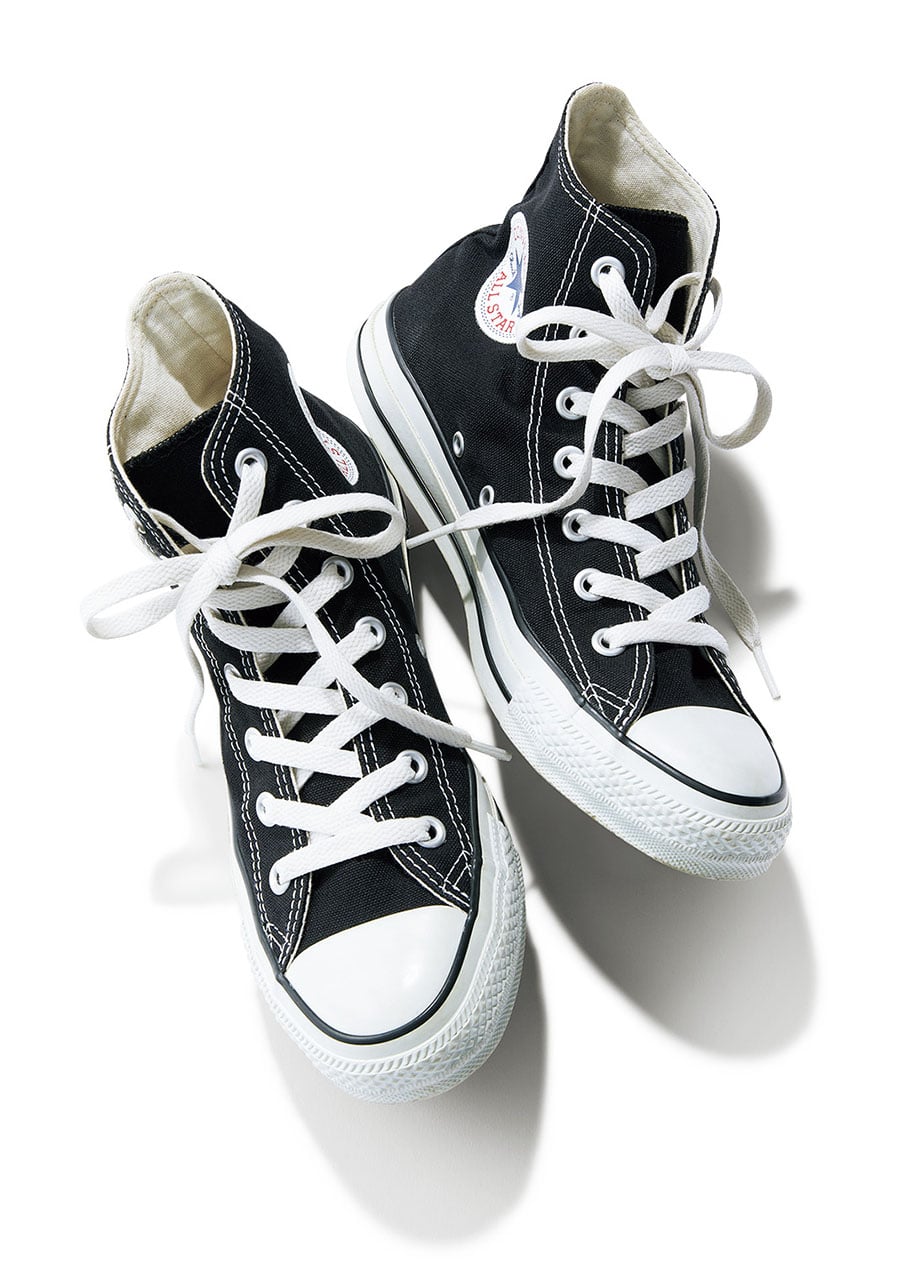 靴【CANVAS ALL STAR HI】￥6380／コンバースインフォメーションセンター（コンバース）