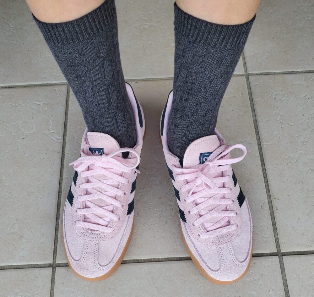 無印良品「ケーブル柄靴下」