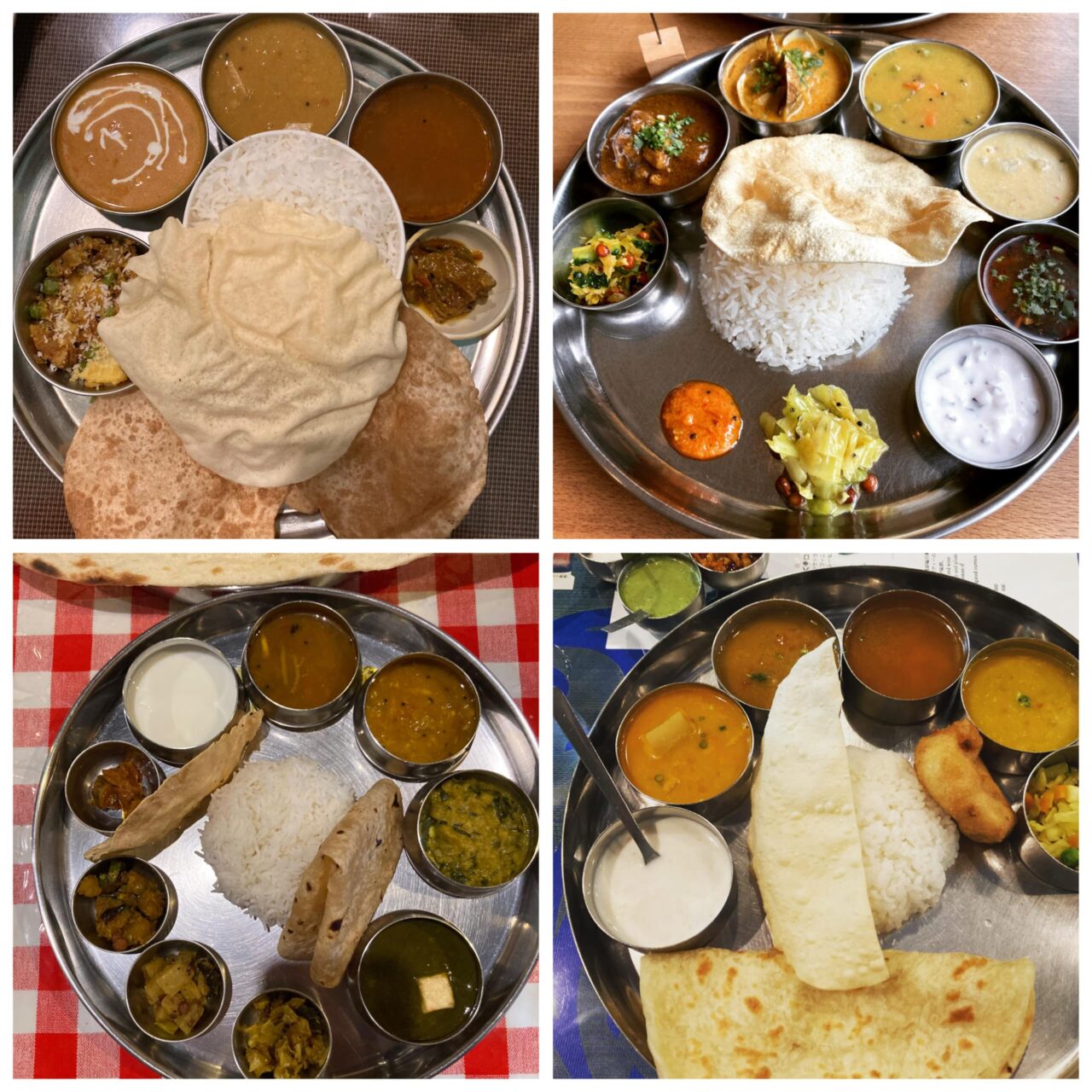 ミールス　南インド料理　スパイスカレー