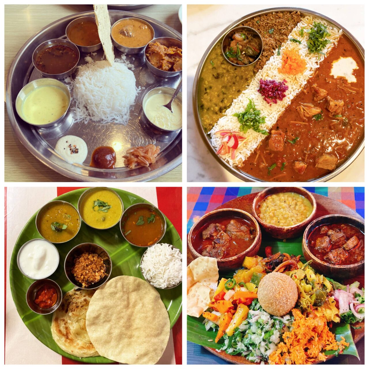 ミールス　南インド料理　スパイスカレー