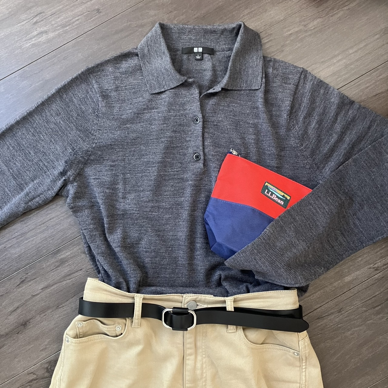 UNIQLOメリノポロセーター