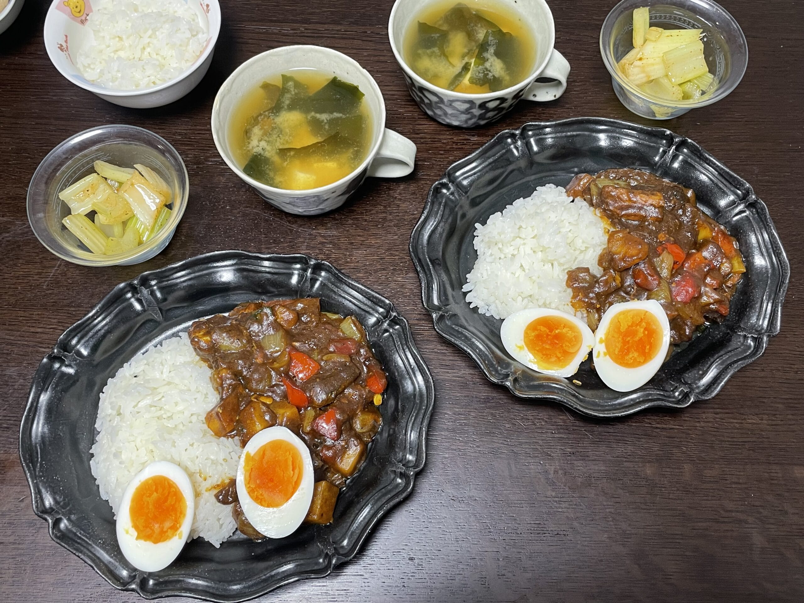 本多理恵子さんのレシピ「サバみそキーマカレー」を40代主婦が作ってみた写真。