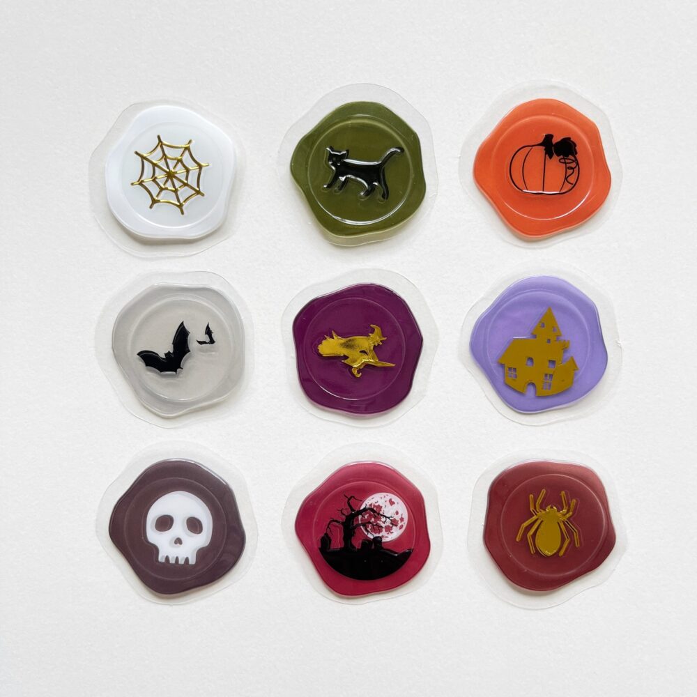 シール ハロウィン　ダイソー
