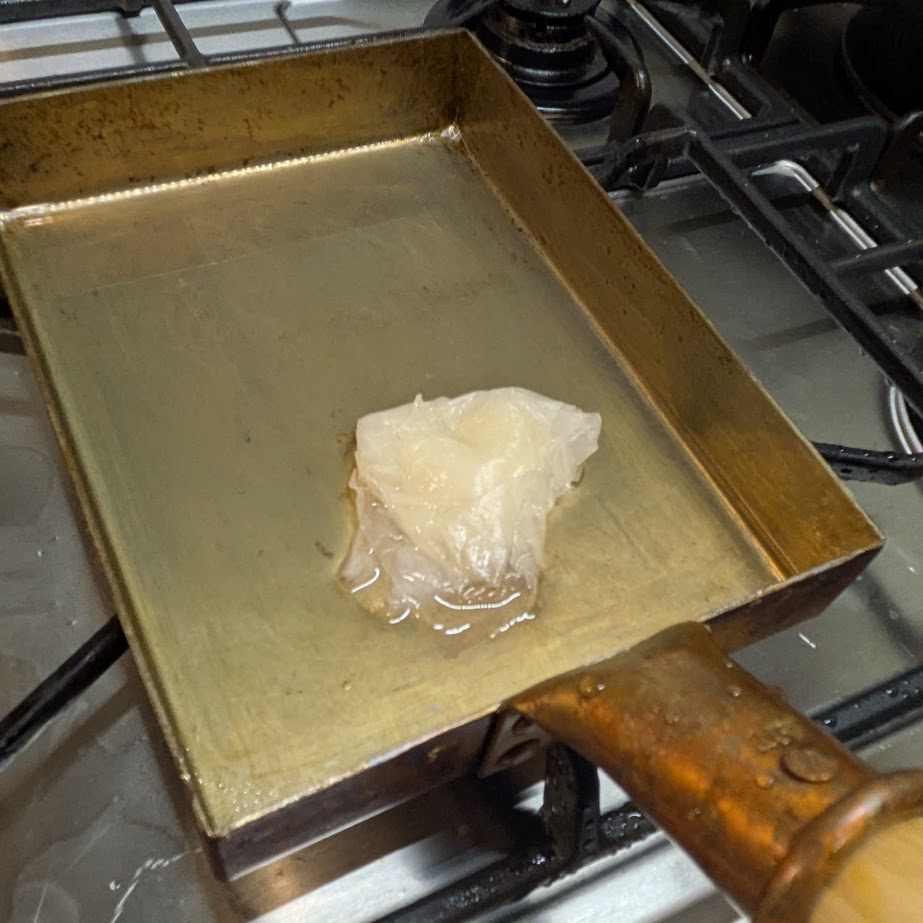 卵焼き機　銅製　中村銅製作所