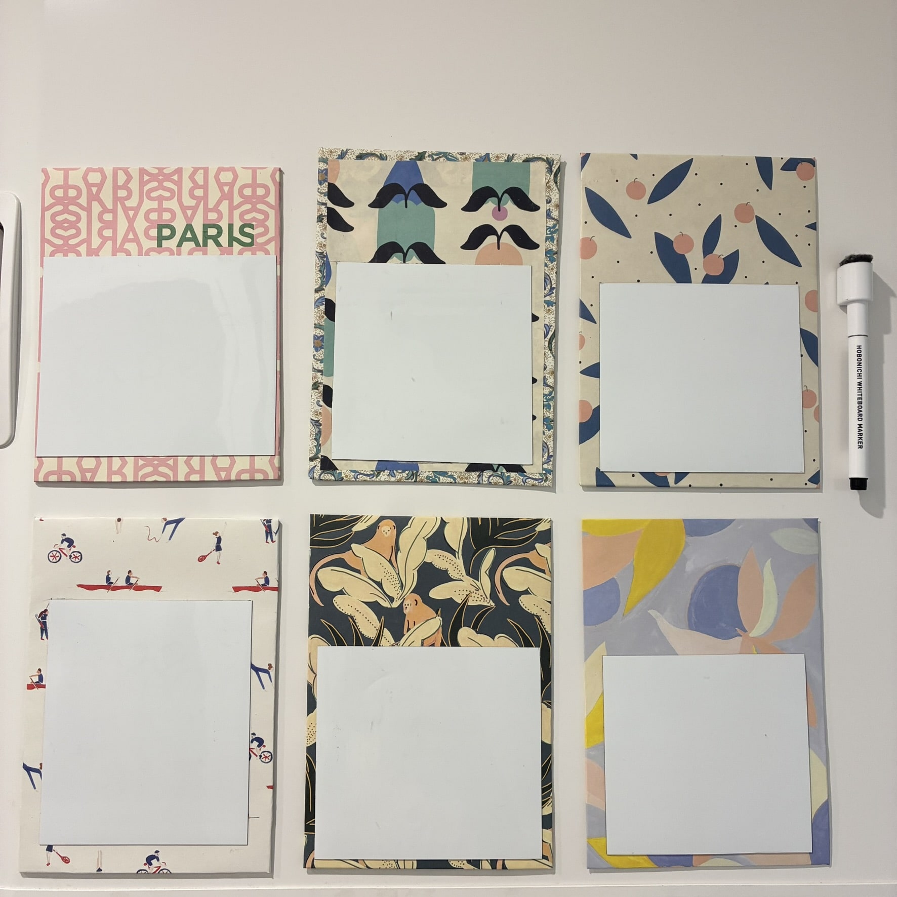 LEE100人隊が作ったミニホワイトボード6作品