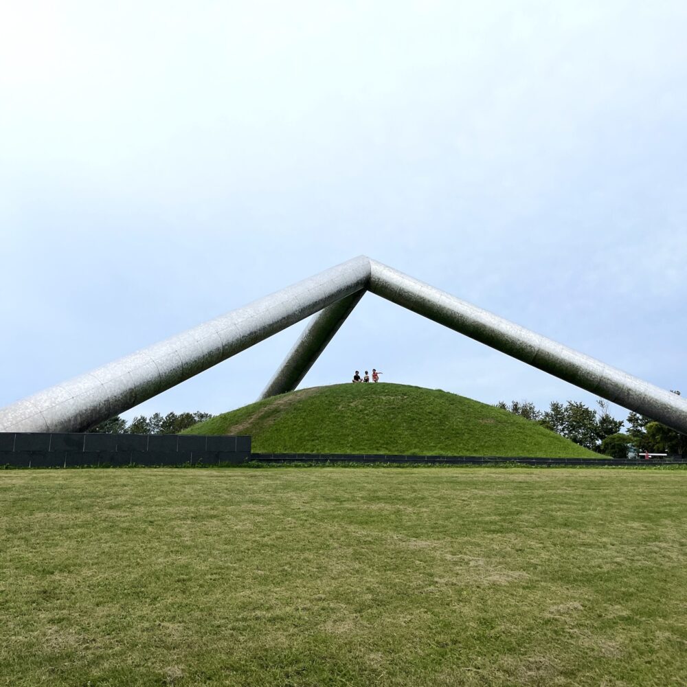 札幌市　モエレ沼公演　イサム・ノグチ