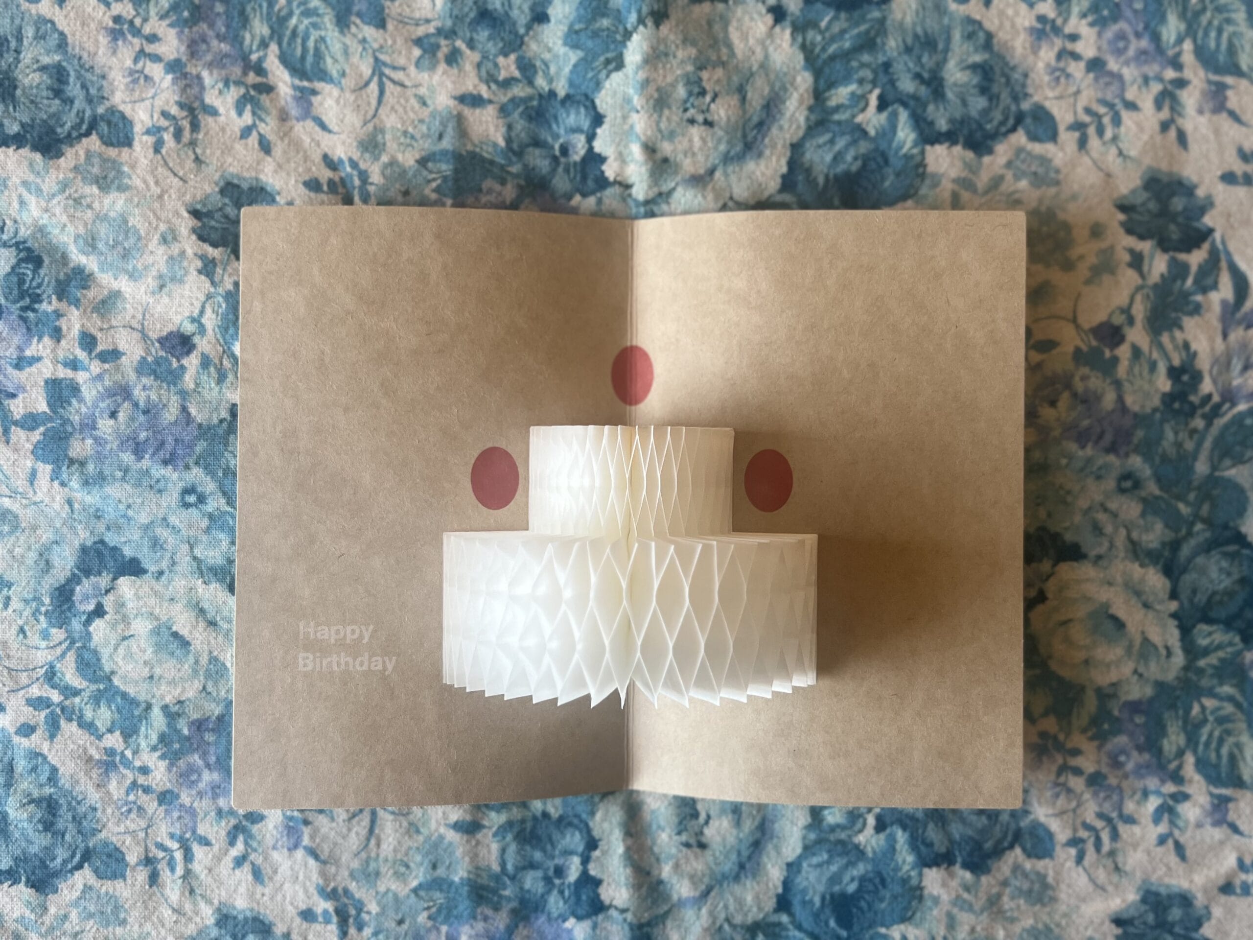 【無印良品】3種類のハニカムペーパーメッセージカードが可愛い！「クラッカー・花・ケーキ」TB icoco