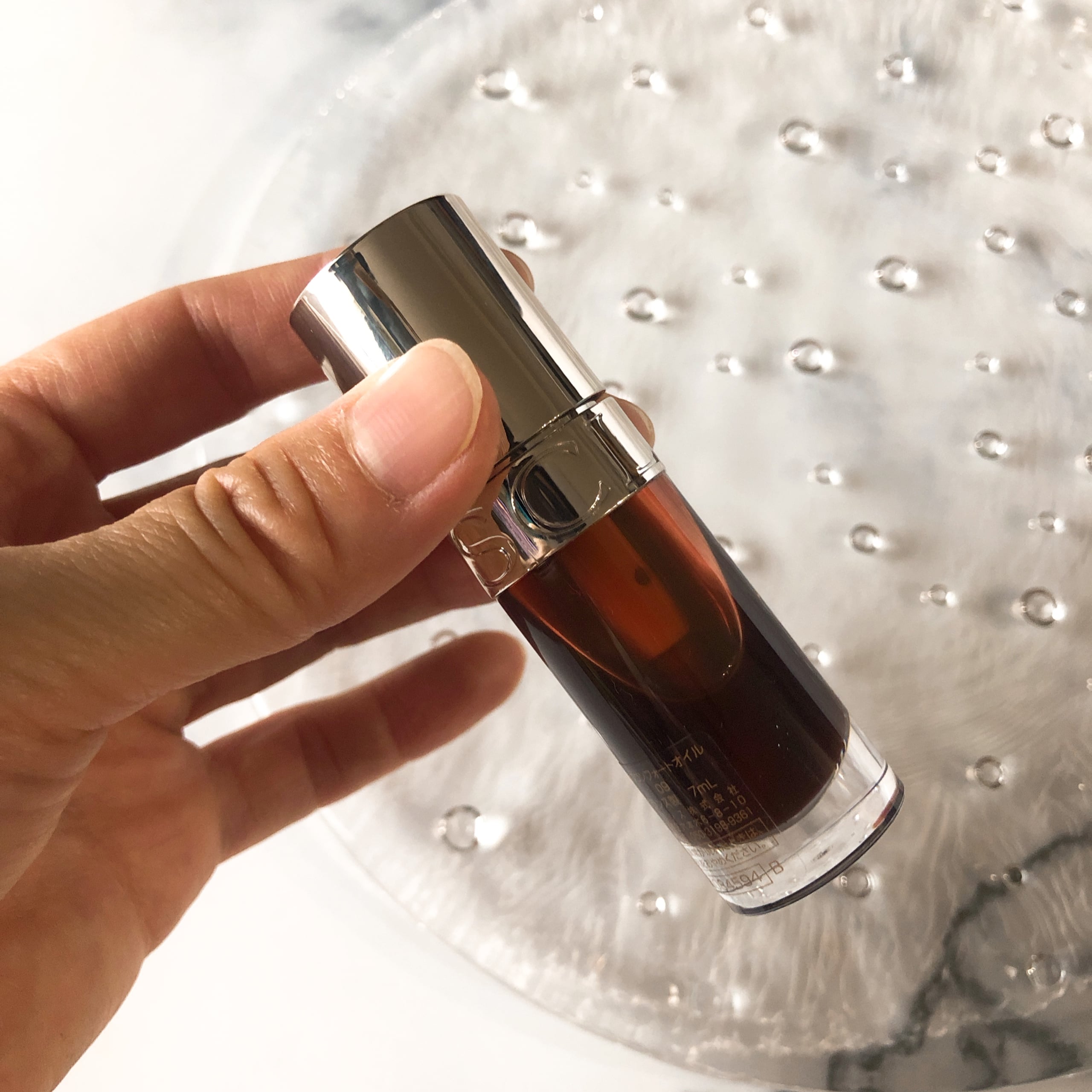 クラランス　リップコンフォートオイル　チョコレート