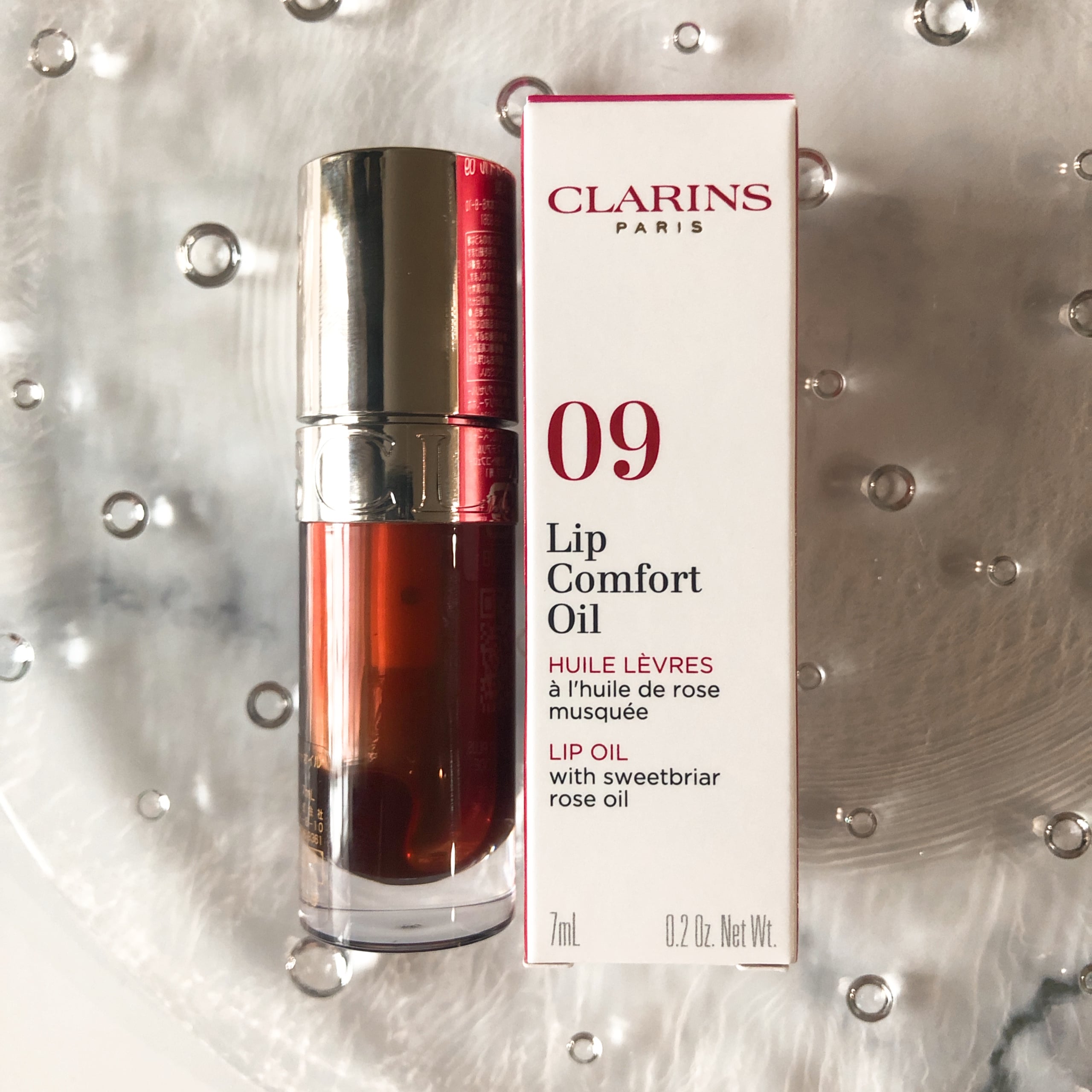 クラランス　リップコンフォートオイル　チョコレート