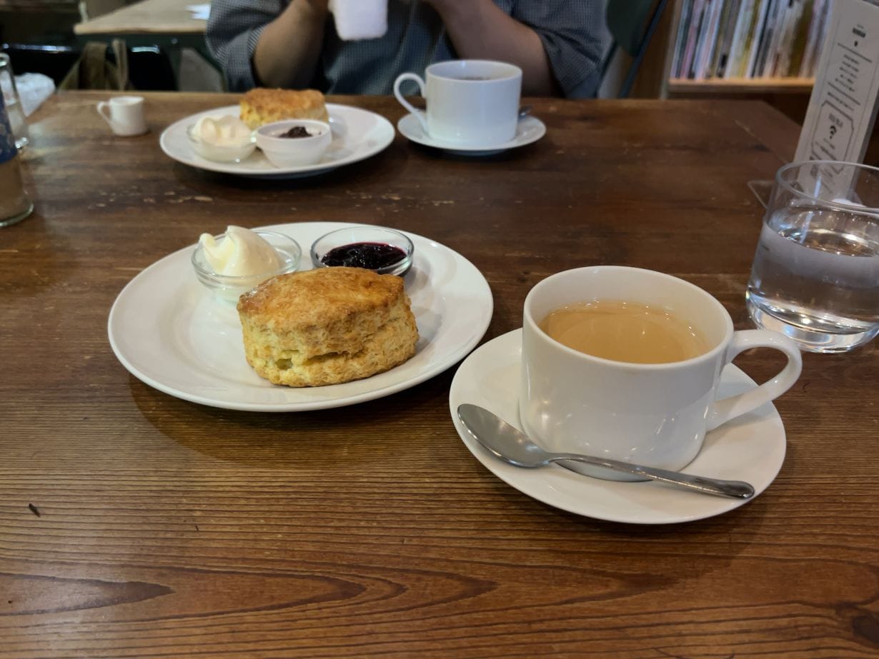 日本近代文学館内のカフェBUNDAN