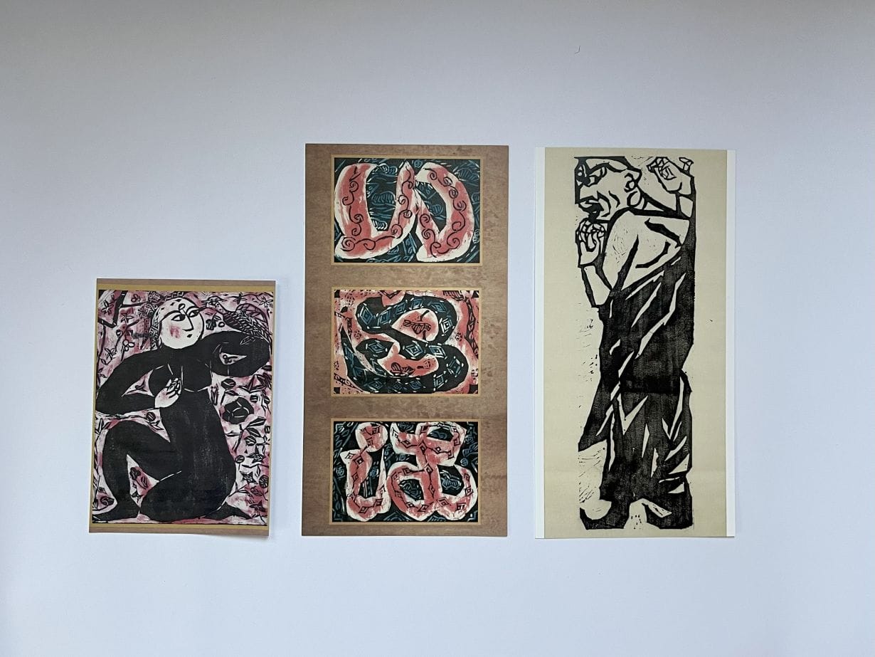 棟方志功のポストカード