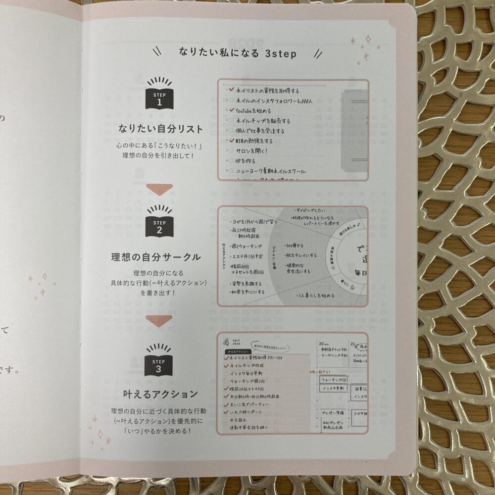私らしさ手帳　週間バーチカル　2026年手帳