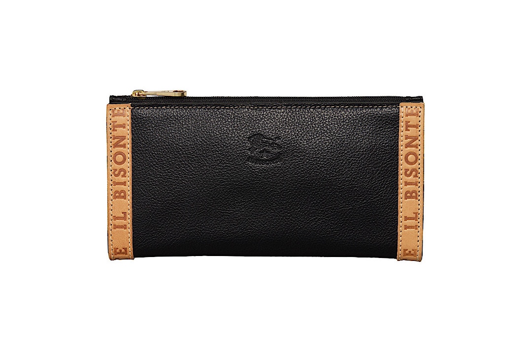 イル ビゾンテ　ロゴテープ コレクション　ロングウォレット