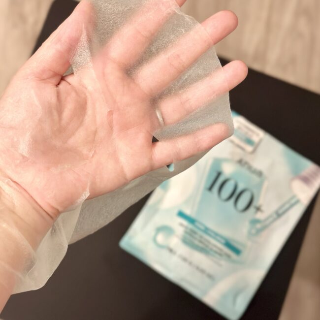 Anua(アヌア)のシートマスク　PDRN100ヒアルロン酸セラムマスク