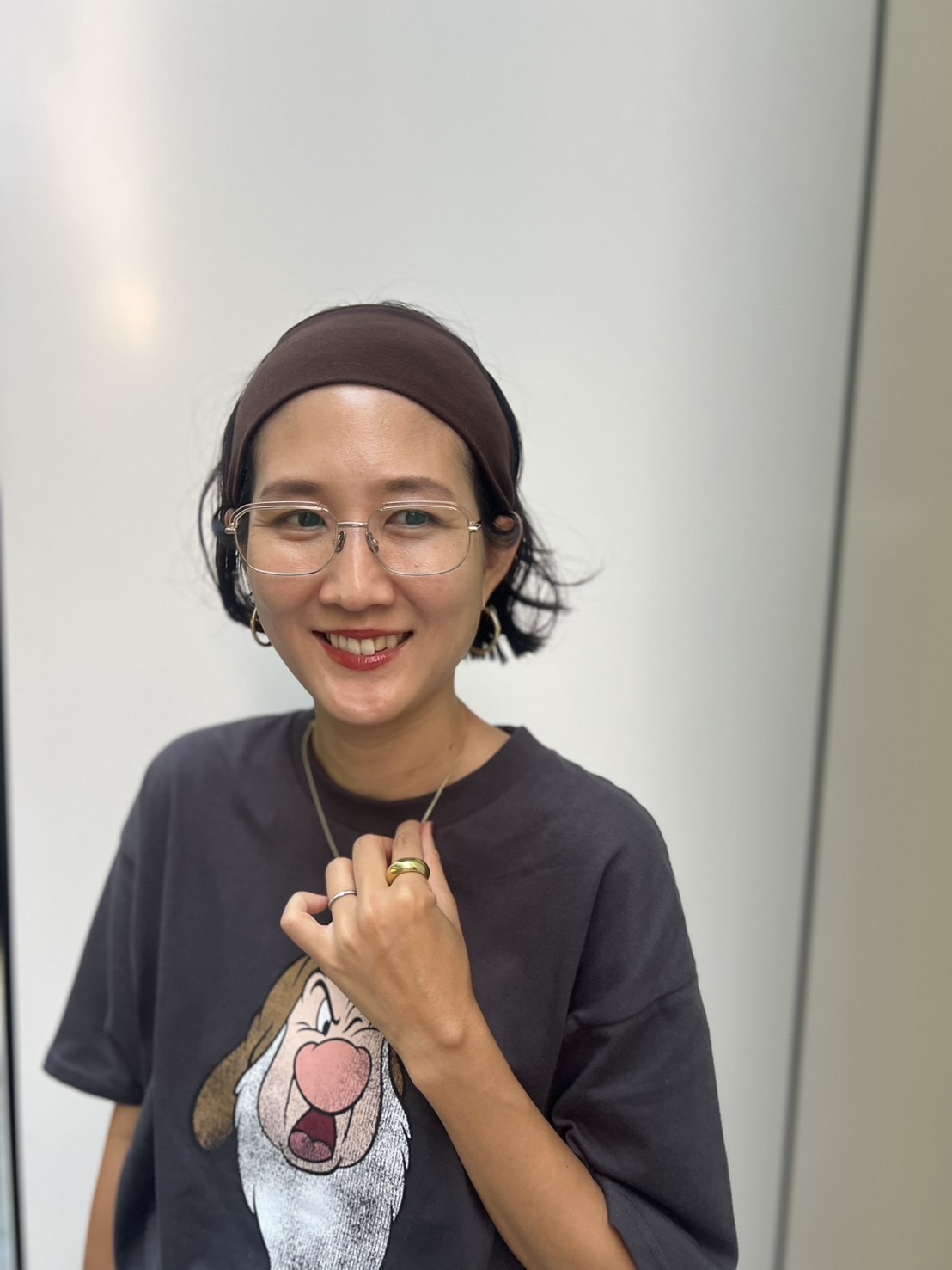 スタジオクリップのディズニー　Tシャツ　スタイリスト高橋美帆さん