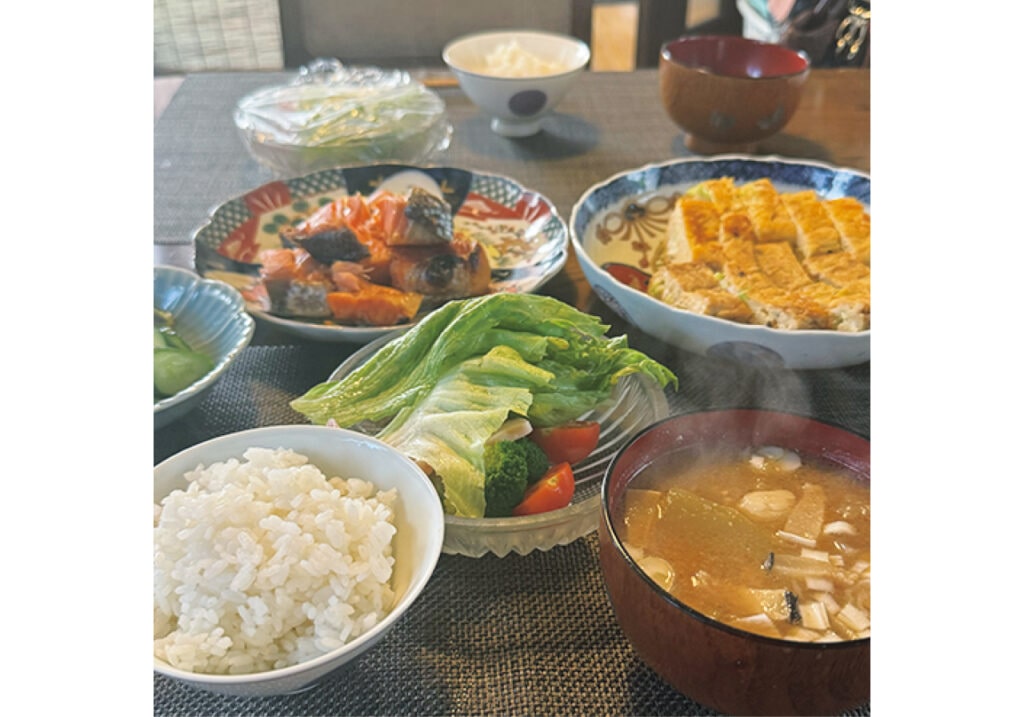 広告おたけの実家での一枚