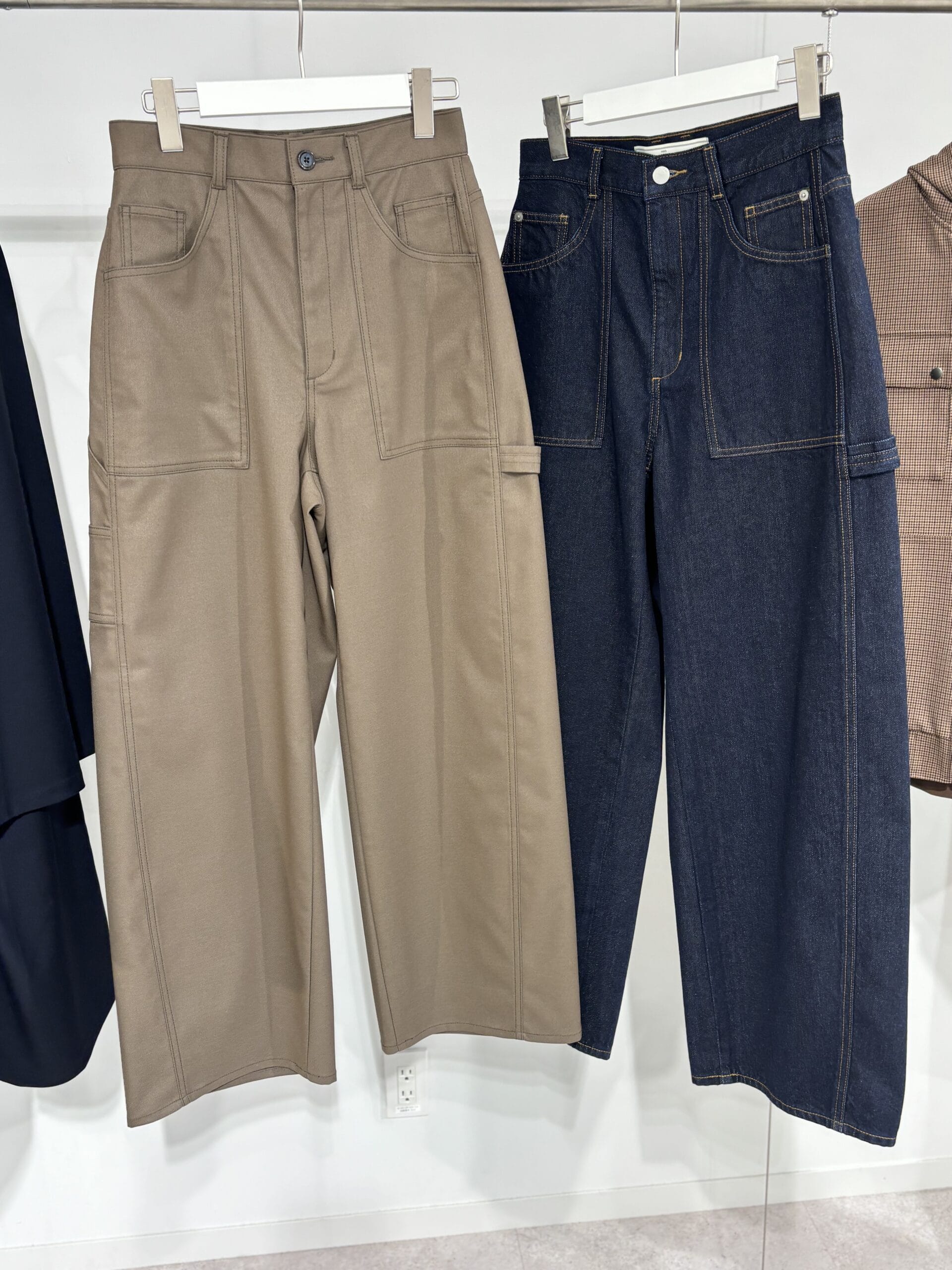 GU×rokh　バレルレッグペインターパンツ by rokh