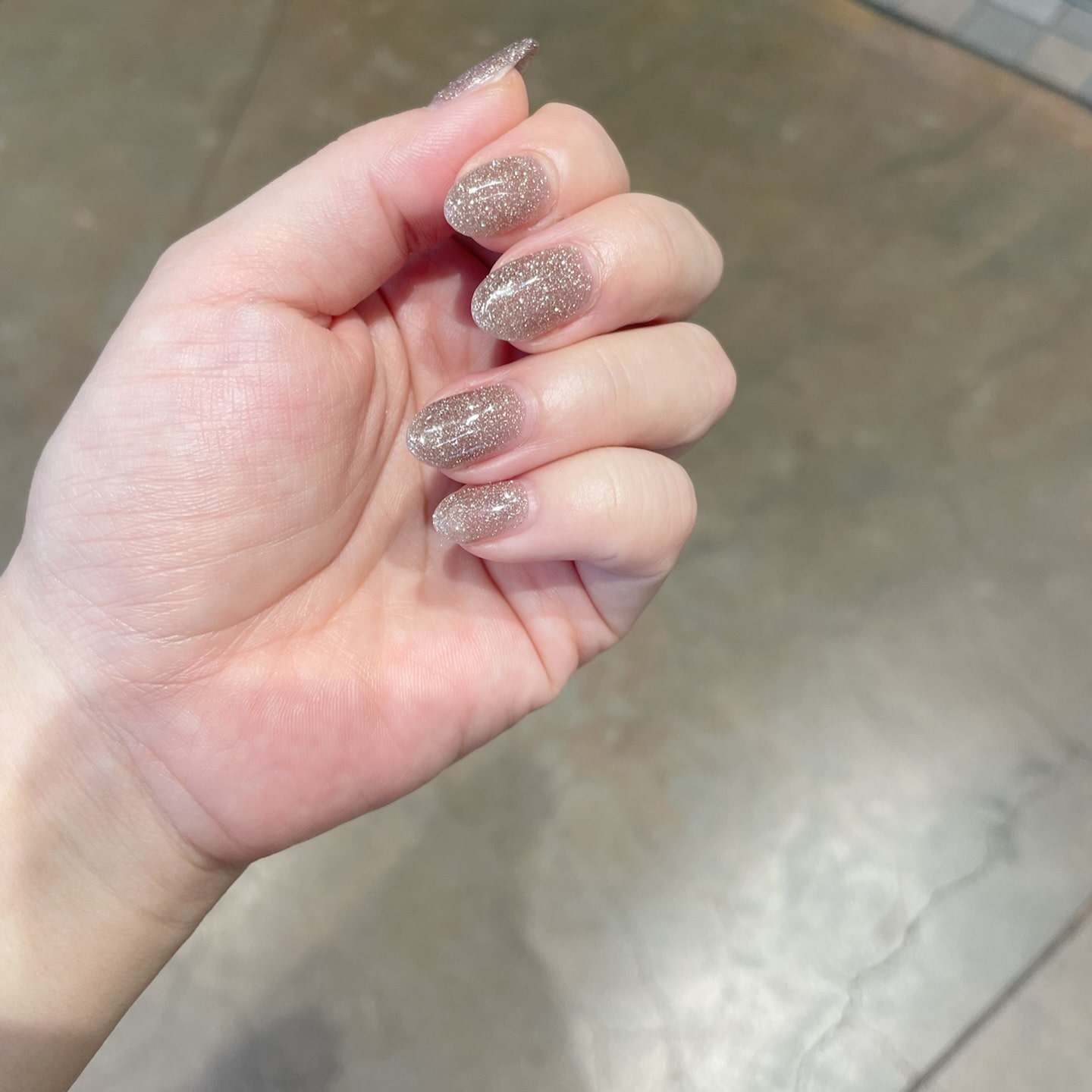 クリスタルフラッシュジェルネイル