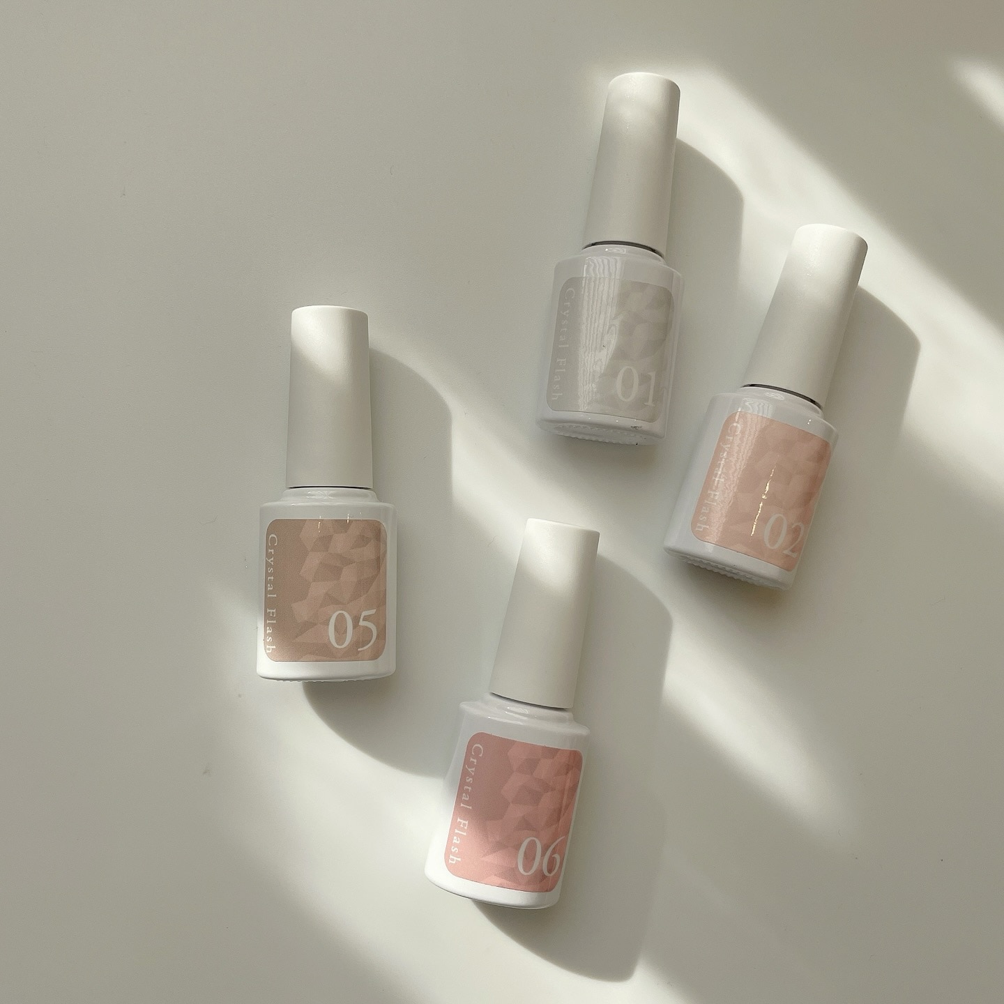 クリスタルフラッシュジェルネイル