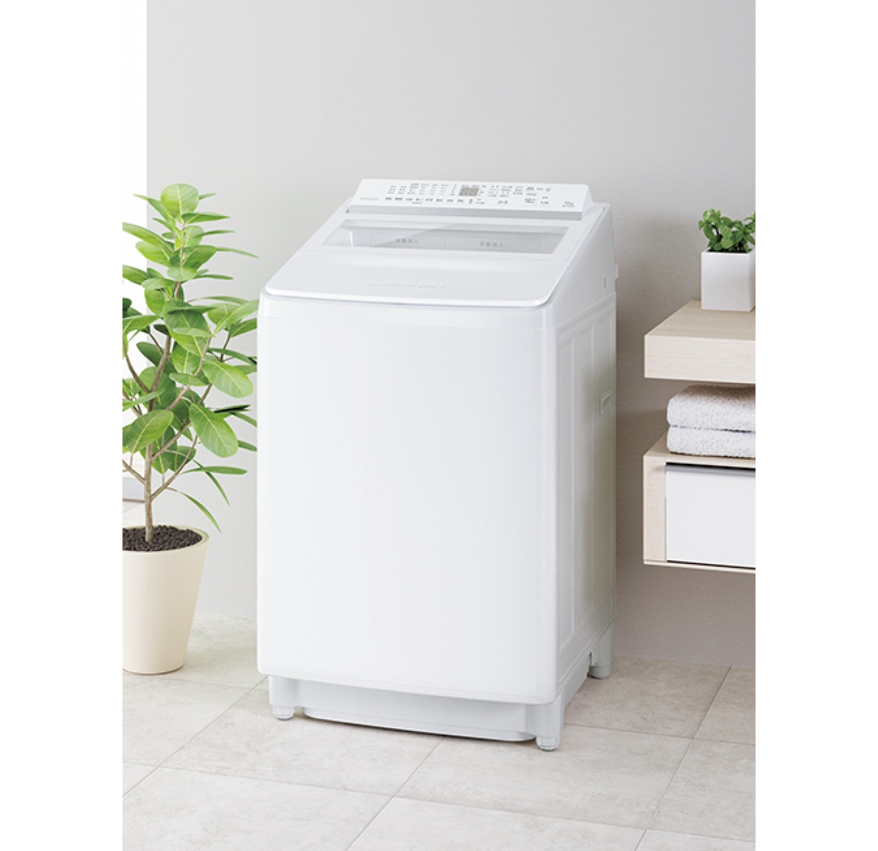 全自動洗濯機「ZABOON」AW-12DPB5／東芝