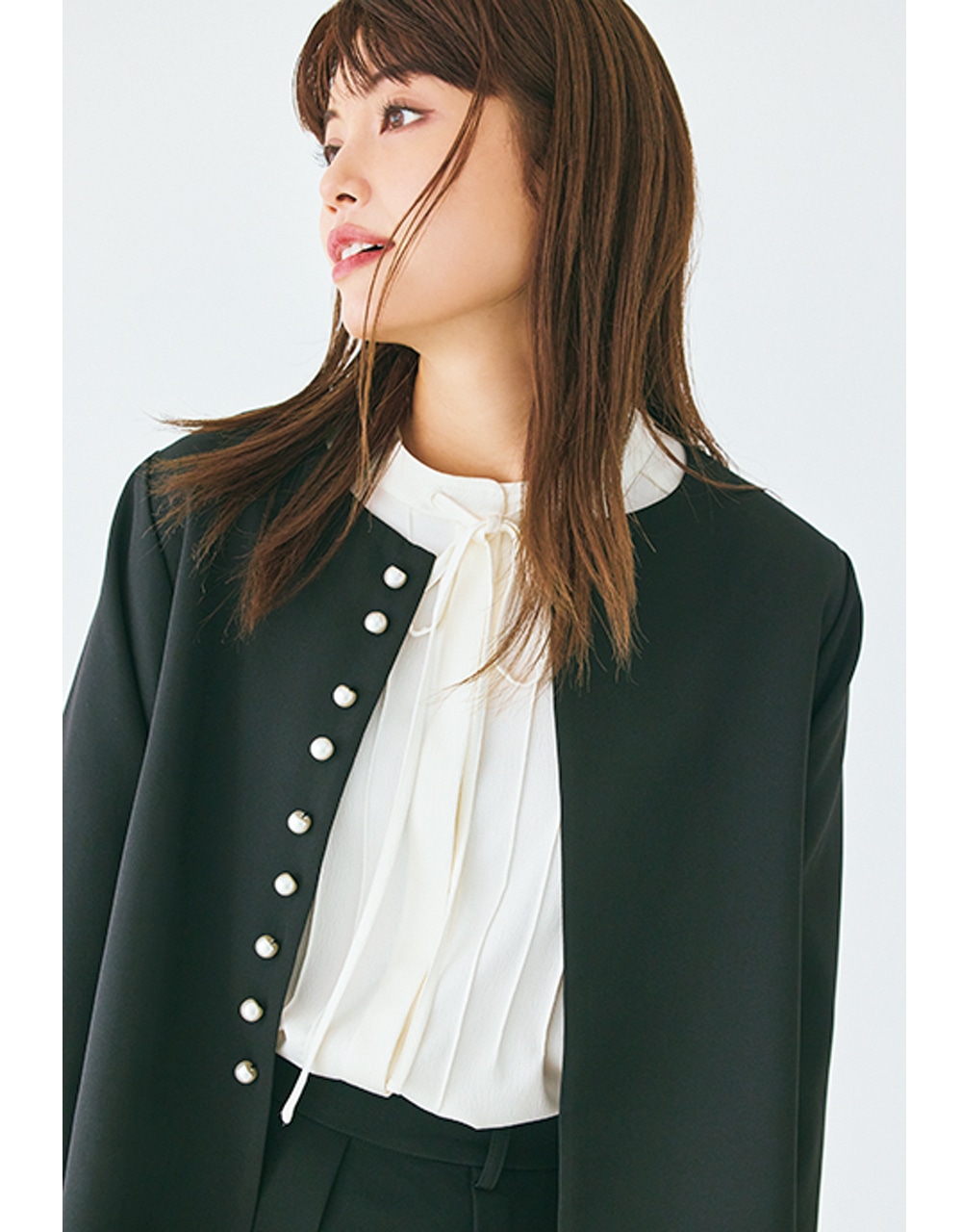 n'OrLABELのセットアップコーデ