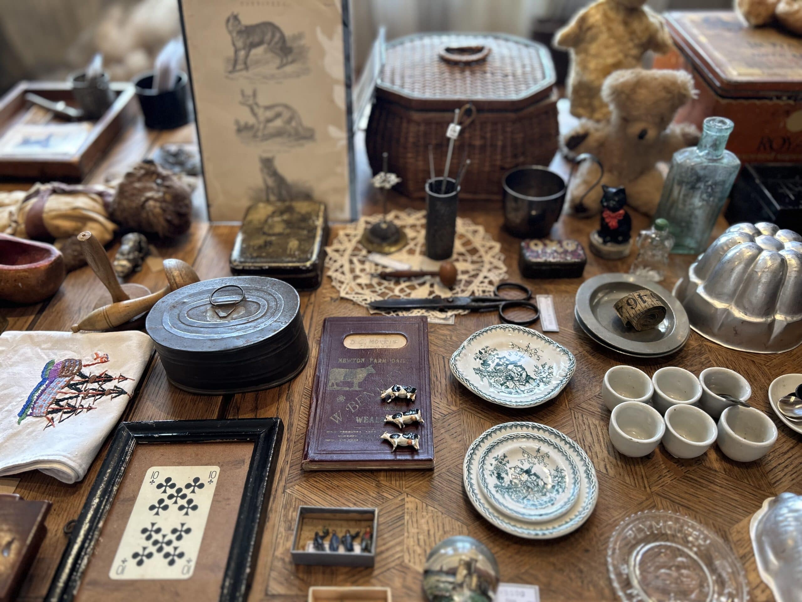 イギリスで買い付けたアンティーク、ヴィンテージ雑貨