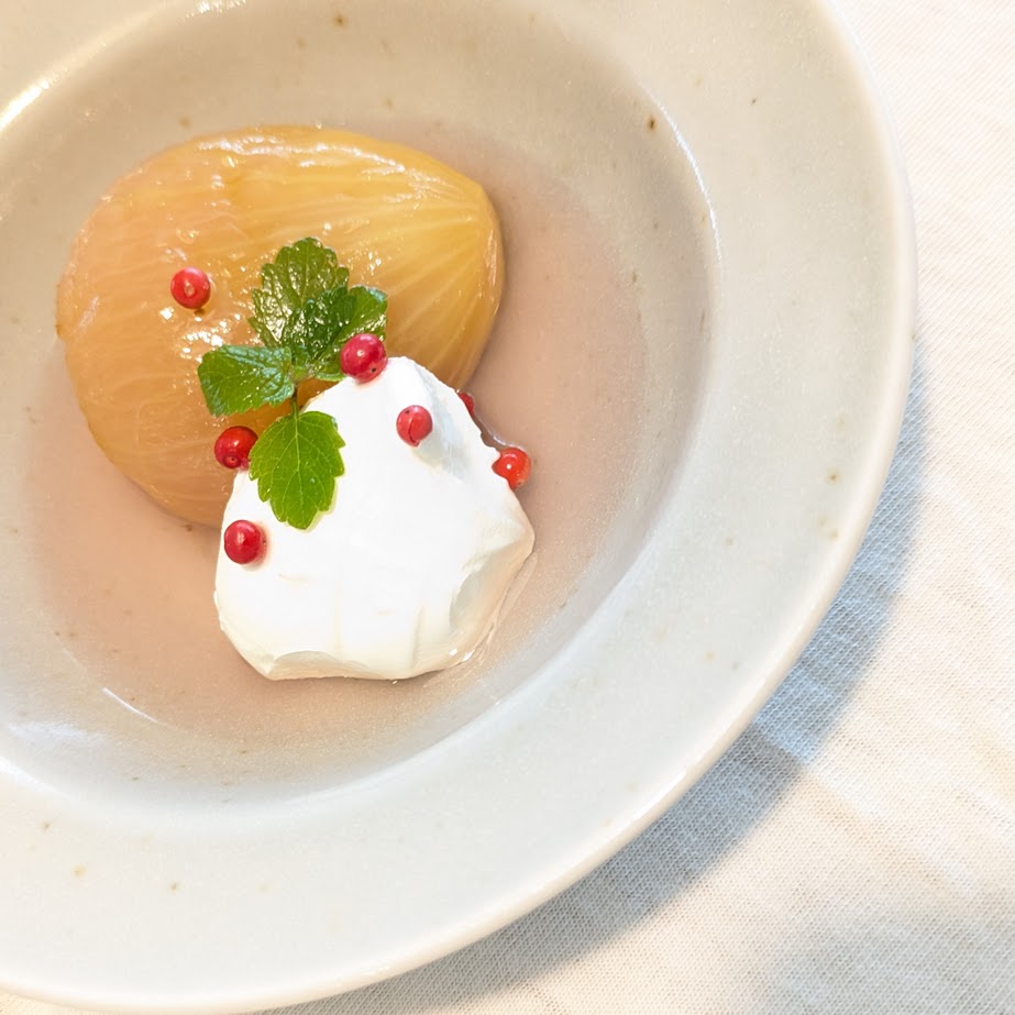 無花果のコンポート　コポ　美味しい