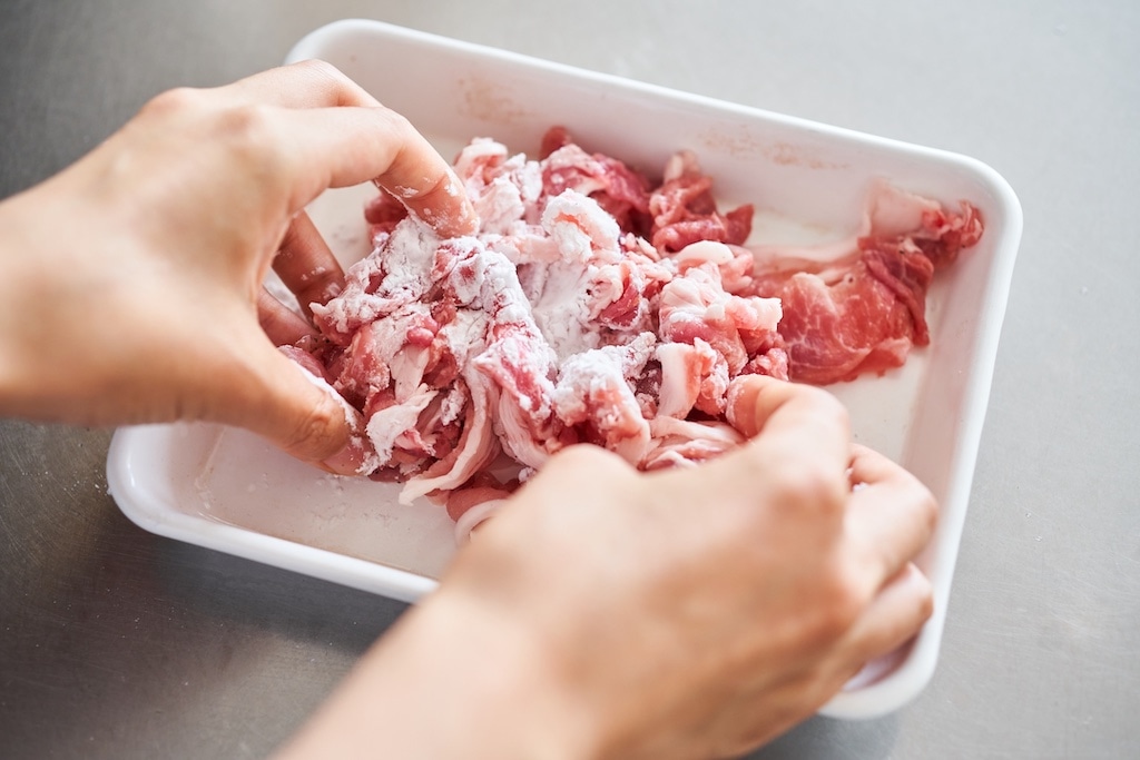 榎本美沙さん910がつ　なすと豚肉の甘酢炒め