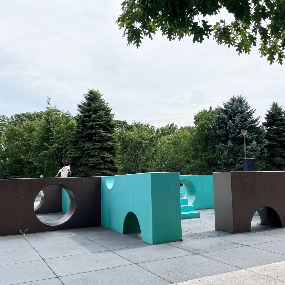 札幌　モエレ沼公演　イサムノグチ