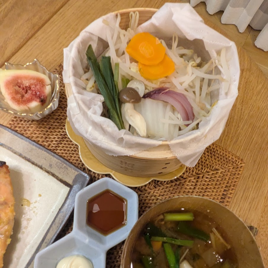 LEE100コポ飯　養生食　蒸篭