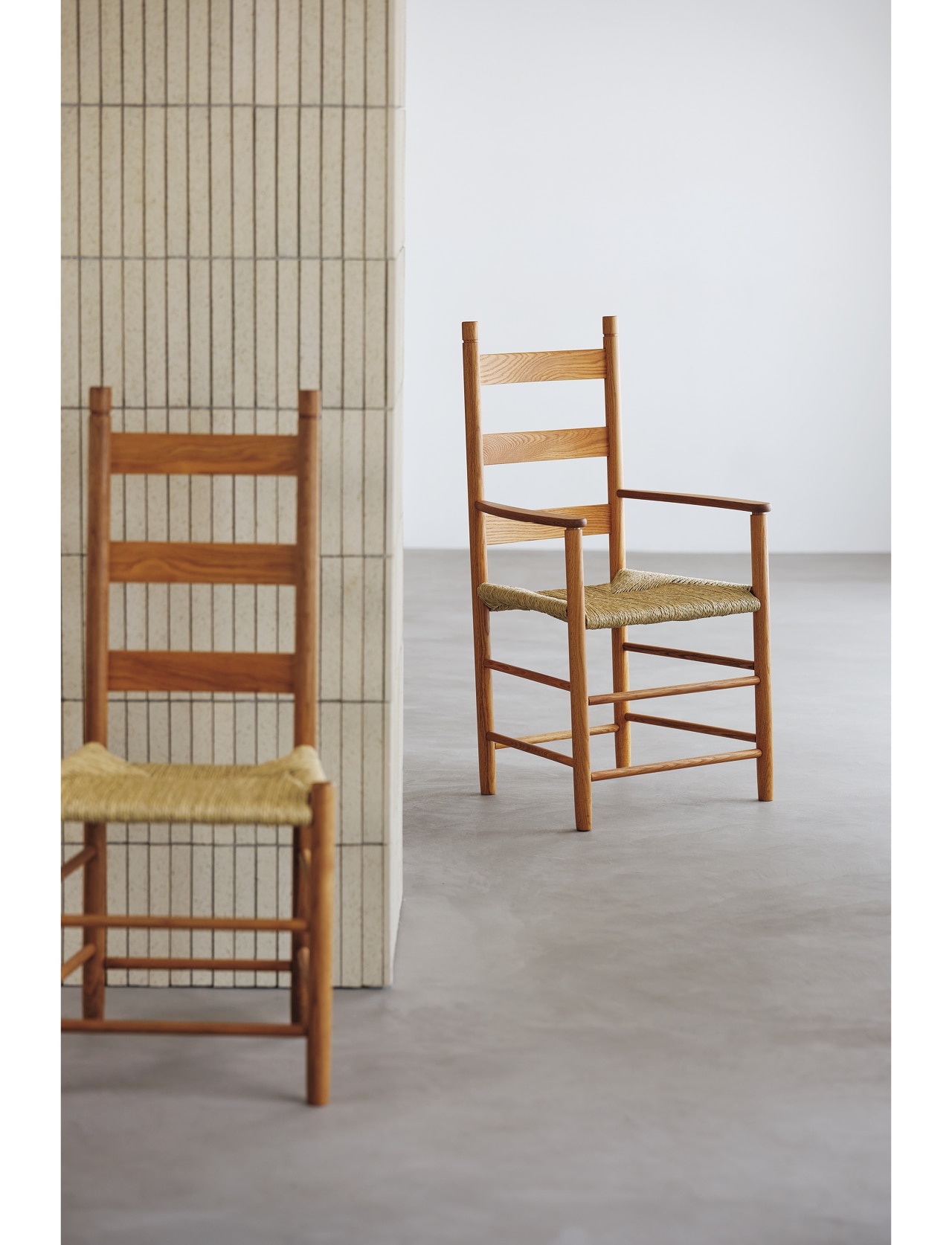 アン　シェーカーチェア　オーク　コンランショップ　新品　石井佳苗コラボ ザ・コンランショップ」から登場！ シンプルで美しいオリジナル