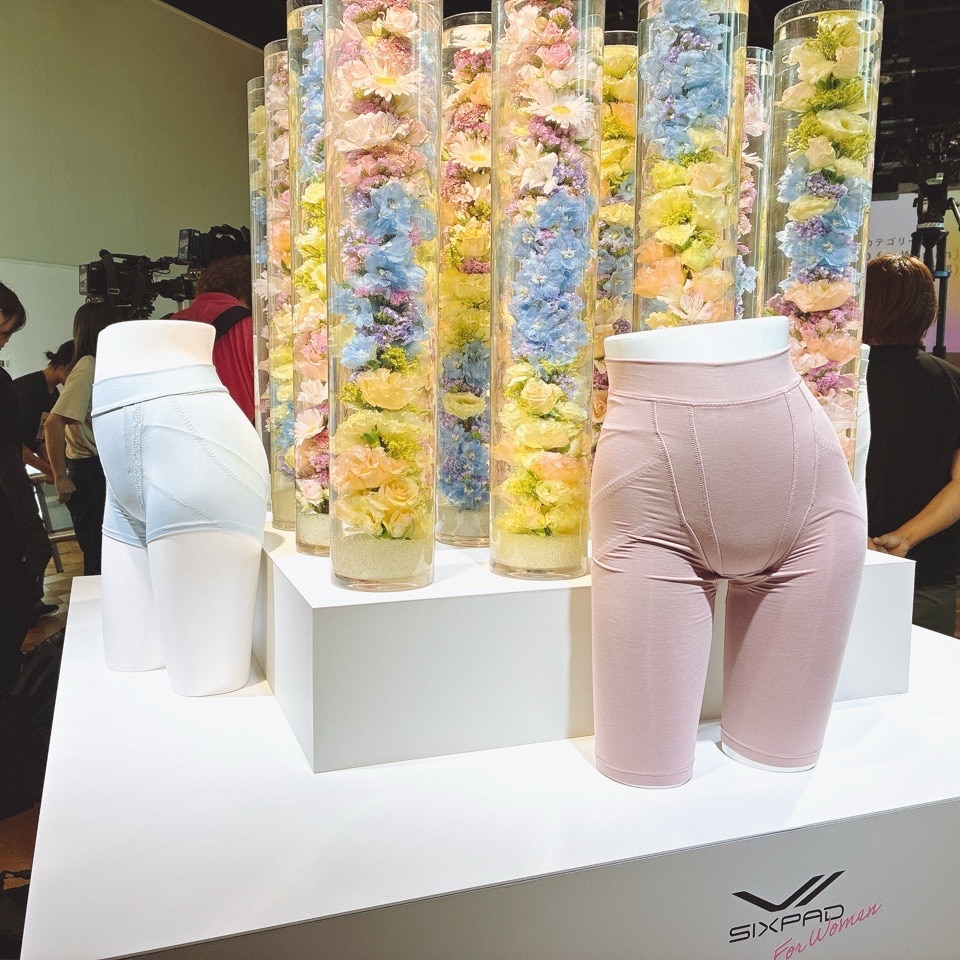 フェムテックのイベントでのお花の演出