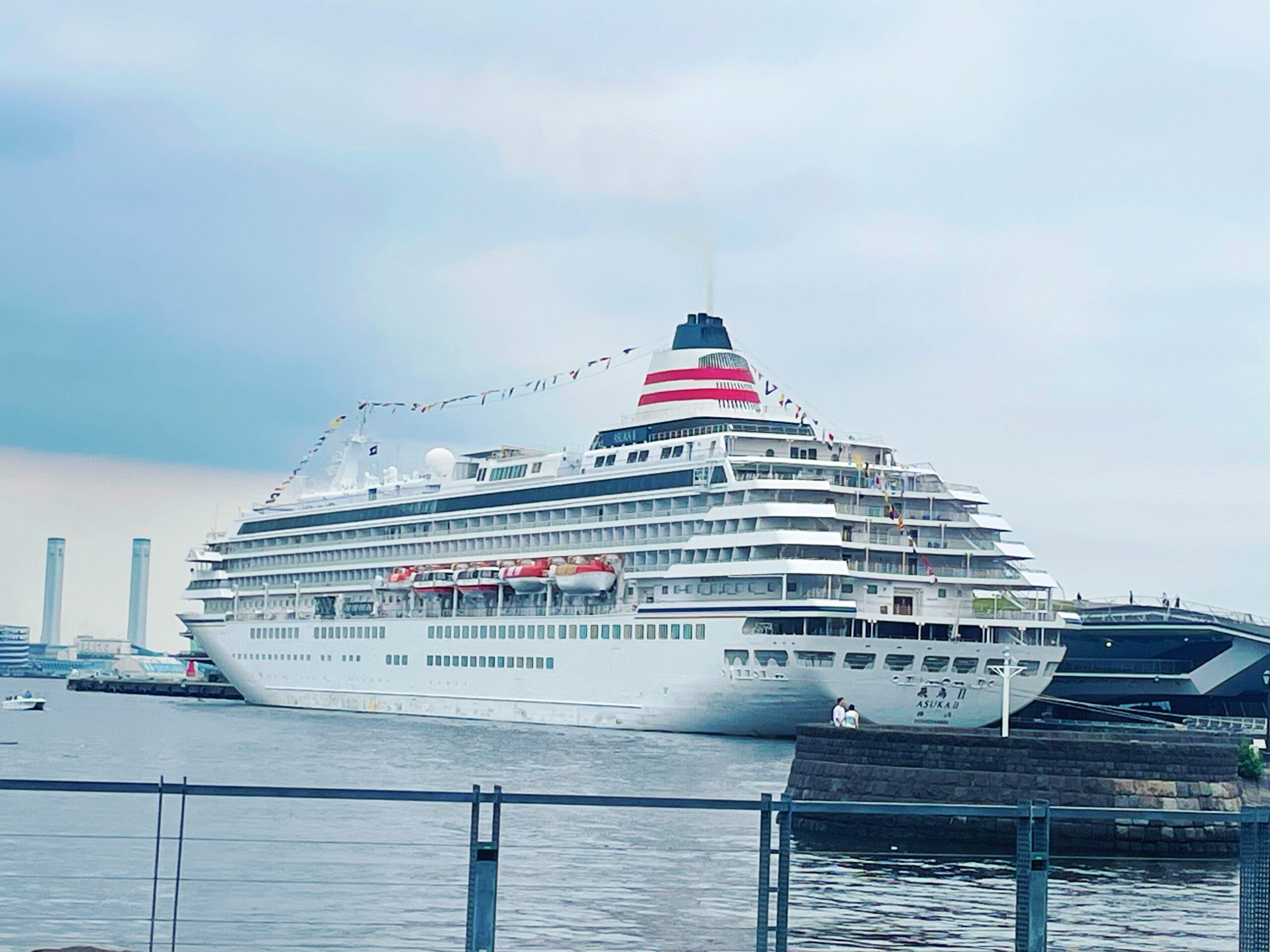 クルーズ船「飛鳥Ⅱ」の写真【その1】