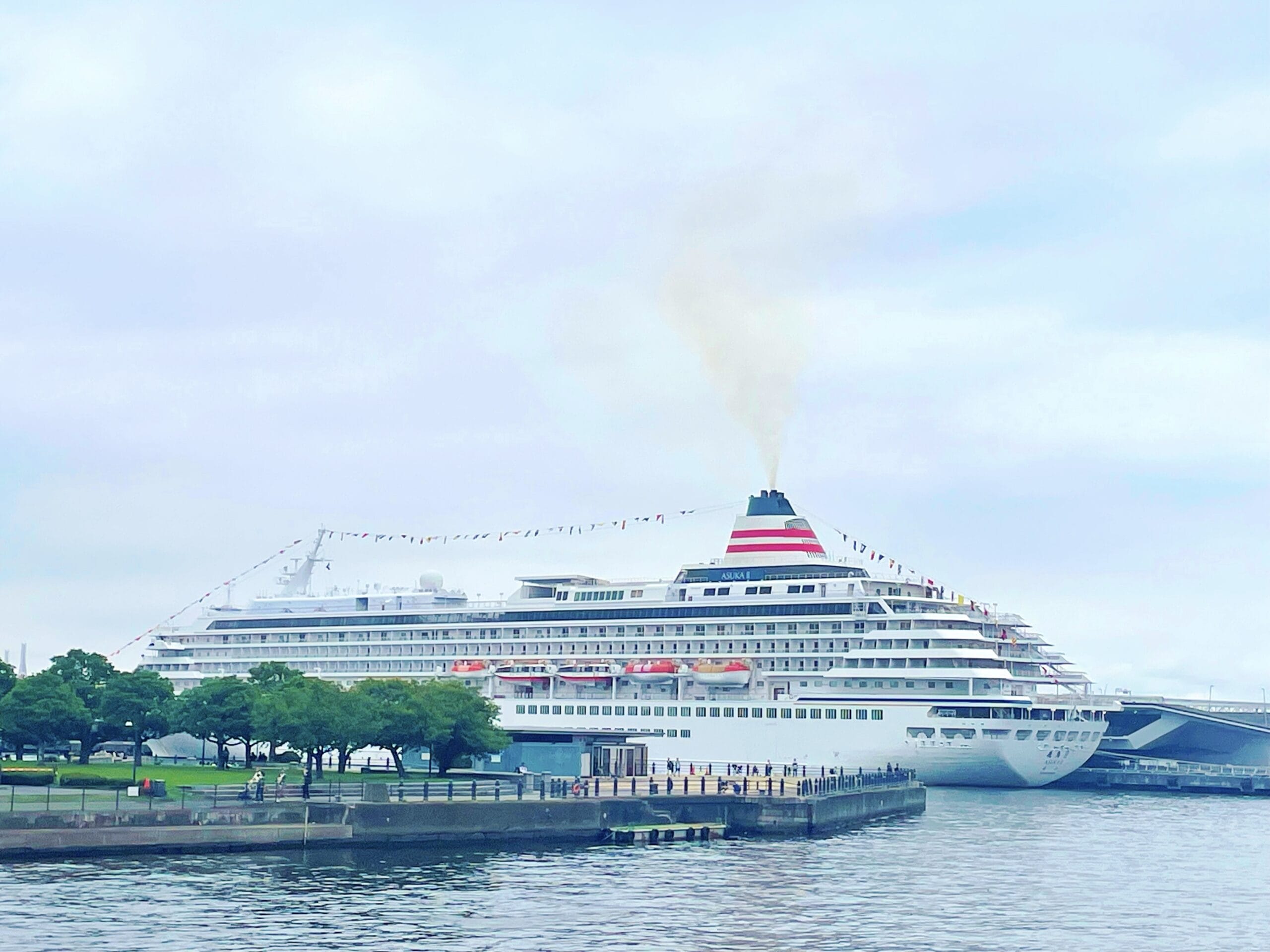 クルーズ船「飛鳥Ⅱ」の写真【その2】