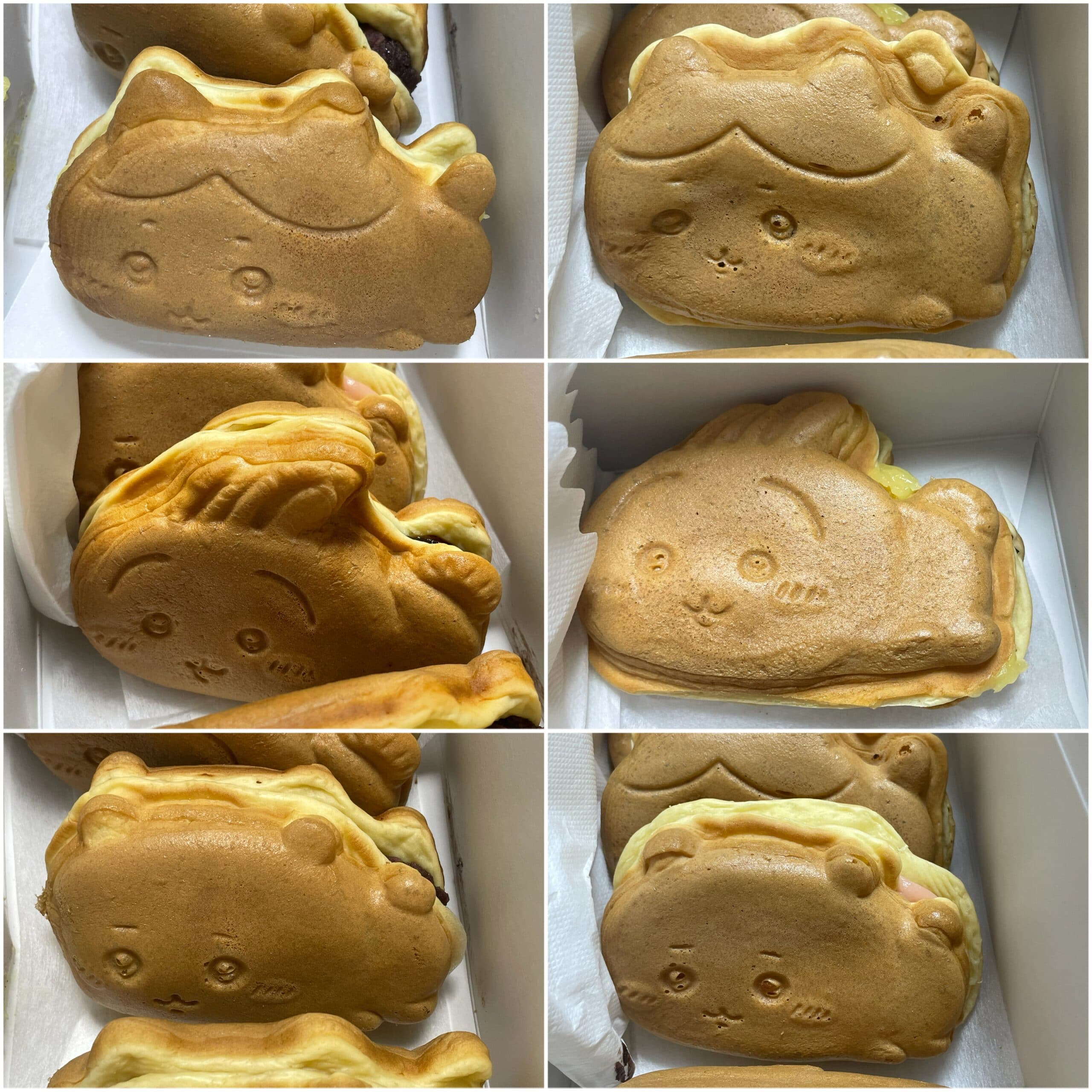 ちいかわ焼きの全6種類入ったCセットの写真